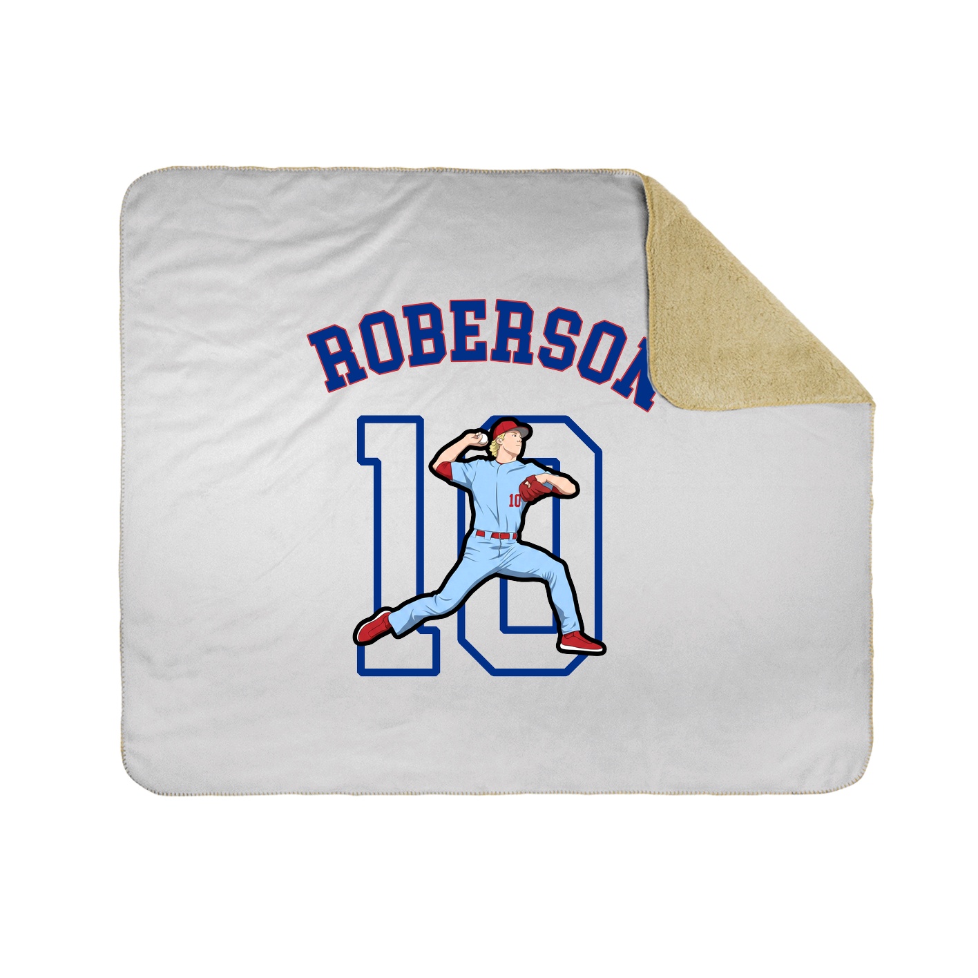 Throw Blanket — Shirsey Arch in White