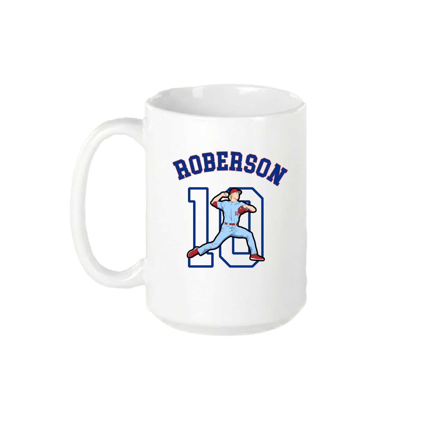 15oz Coffee Mug — Shirsey Arch in White