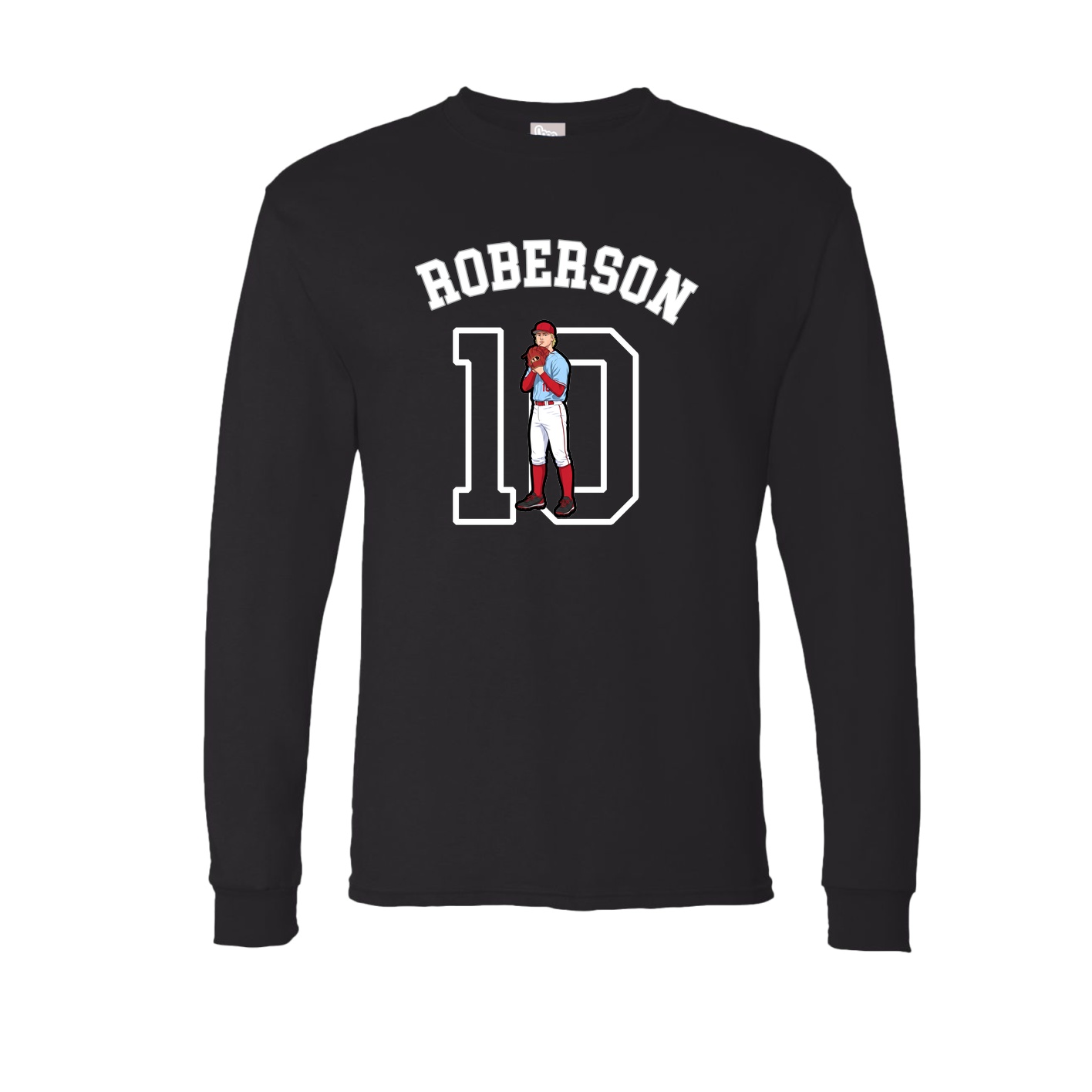 Long Sleeve Tee — Shirsey Arch in Black