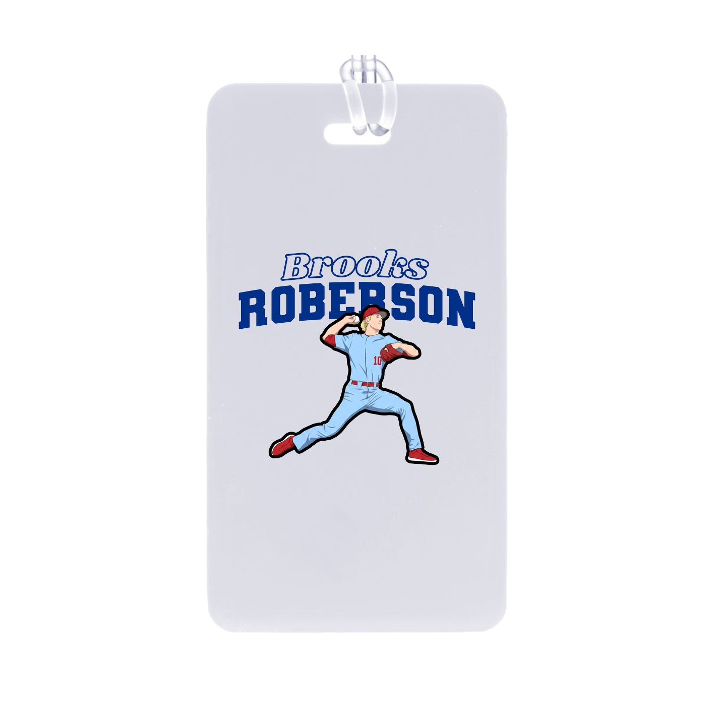 Bag Tag — Name Arch in Classic