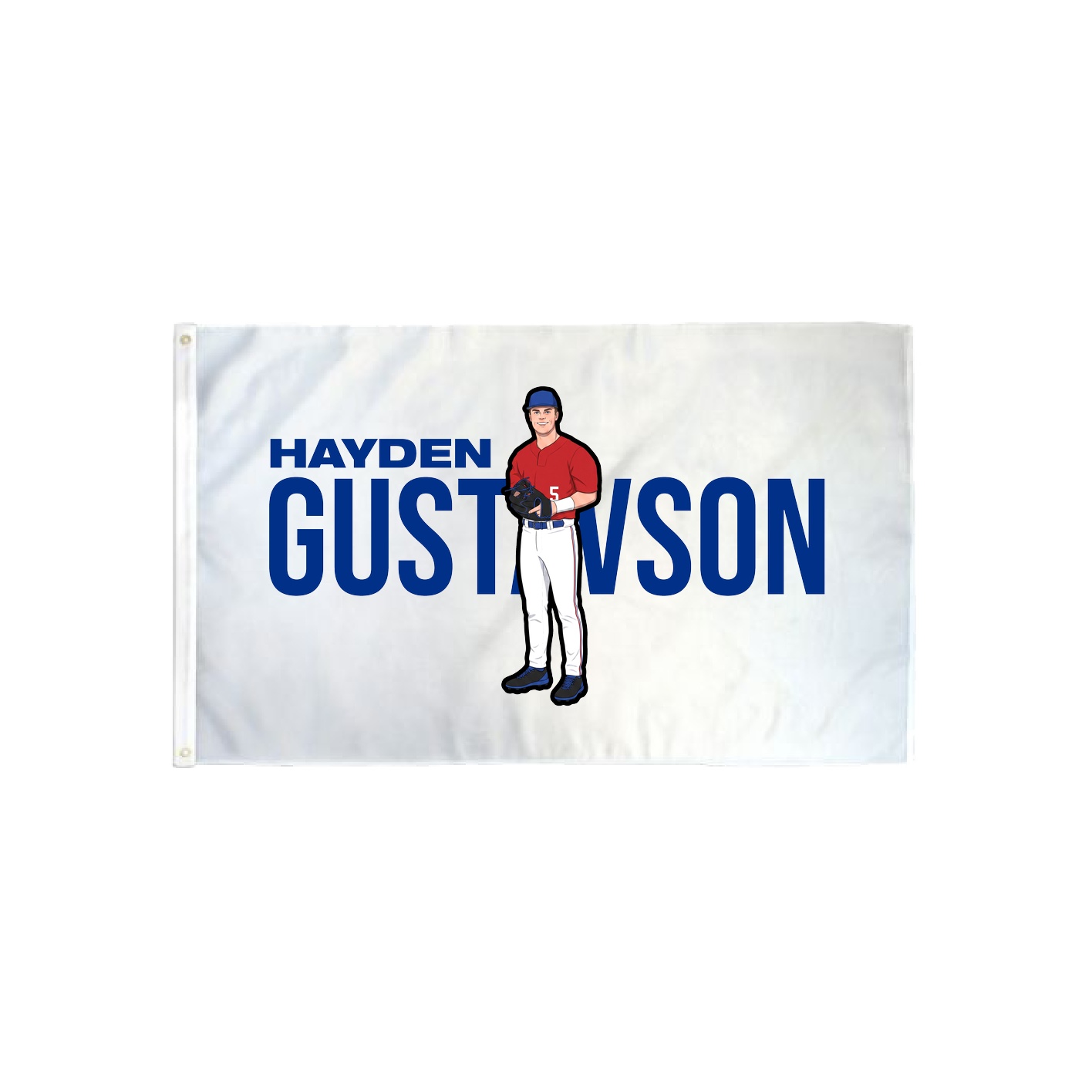 3x5 Flag — Player Name in Classic