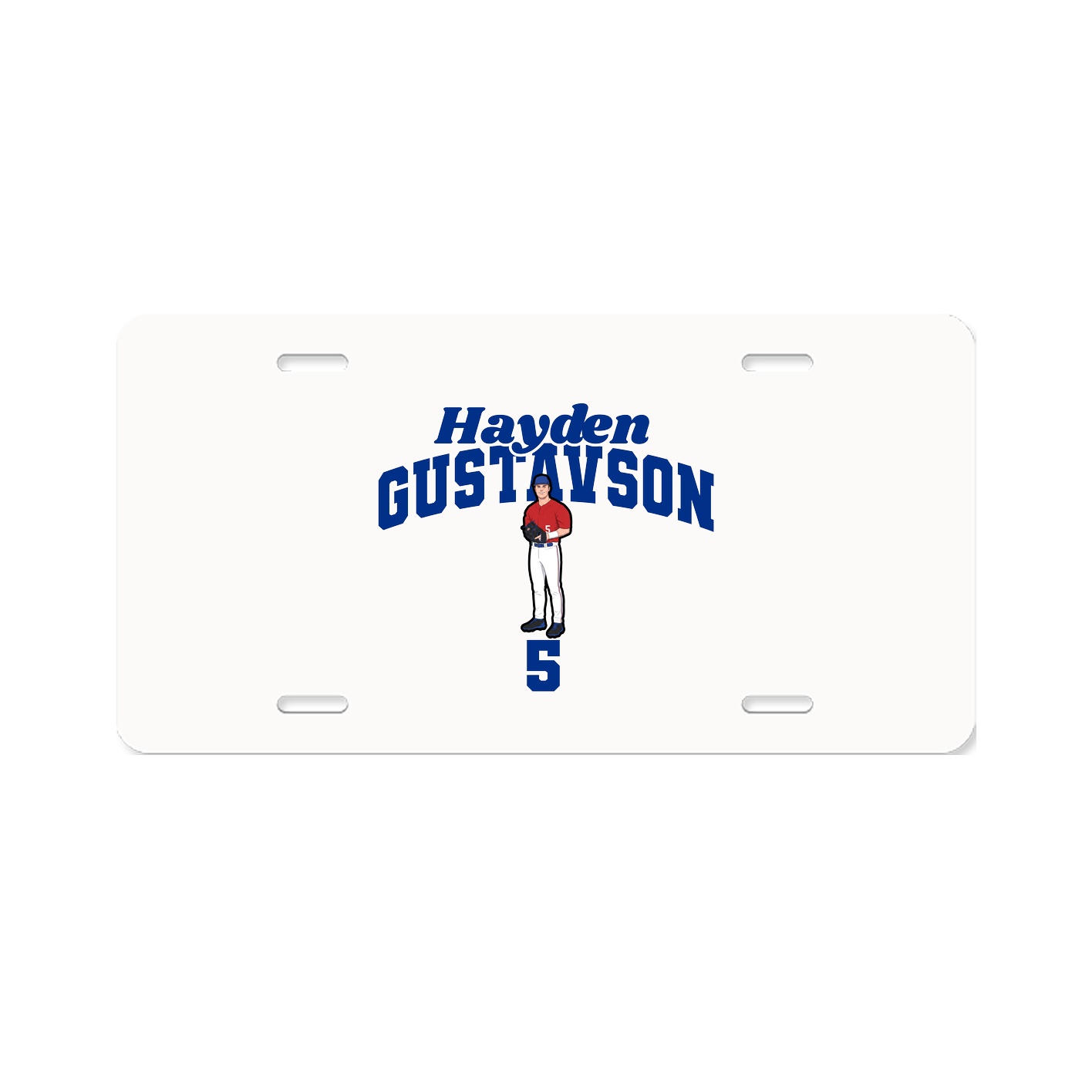License Plate — Signature Arch in Classic