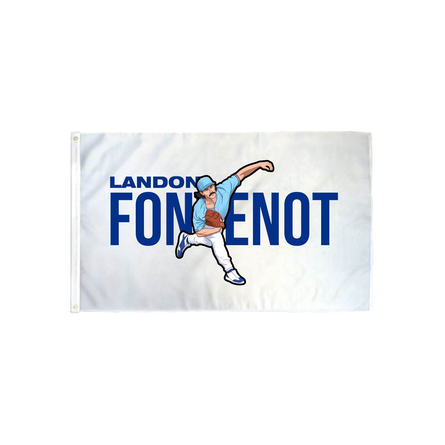 3x5 Flag — Player Name in Classic