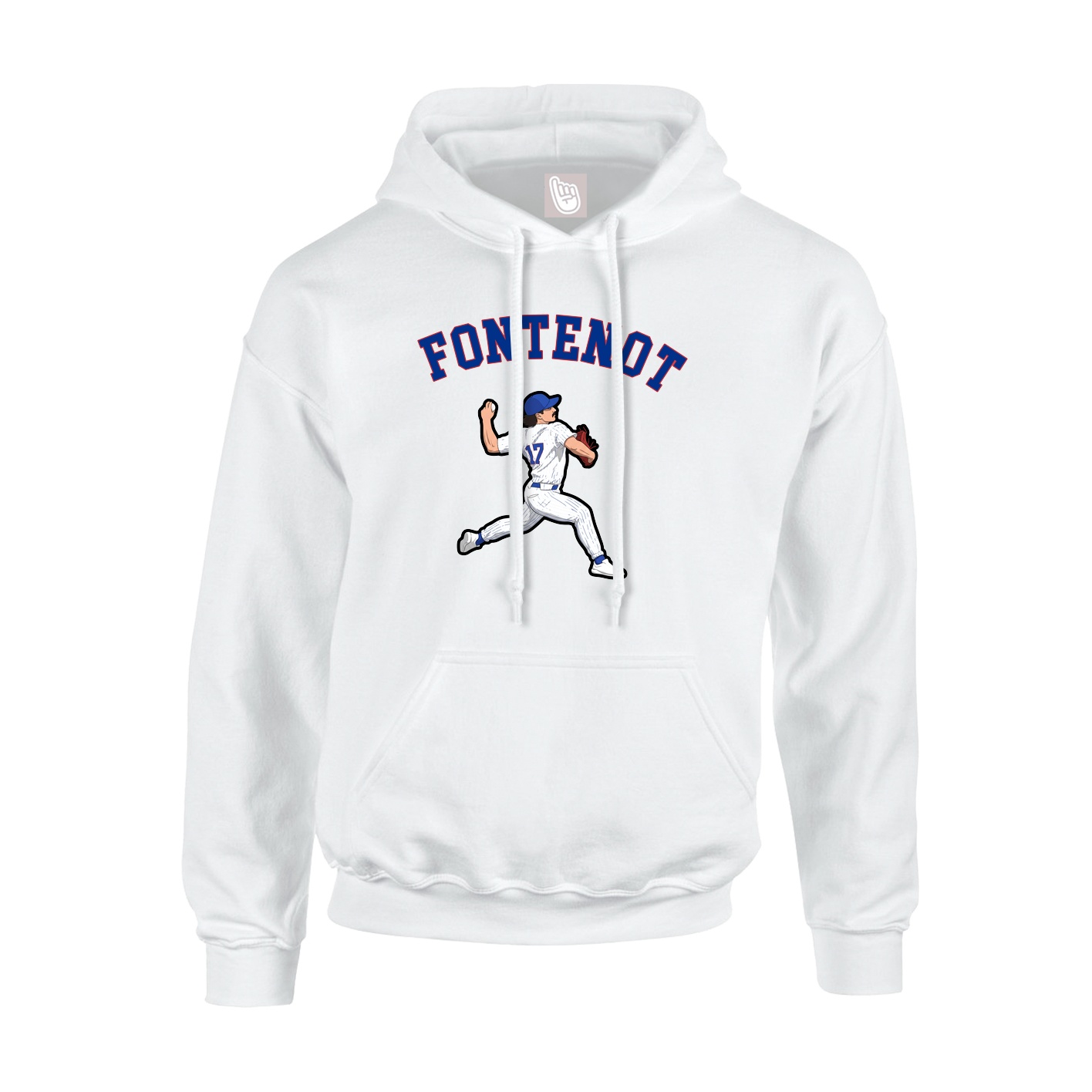Hoodie — Shirsey Arch in White