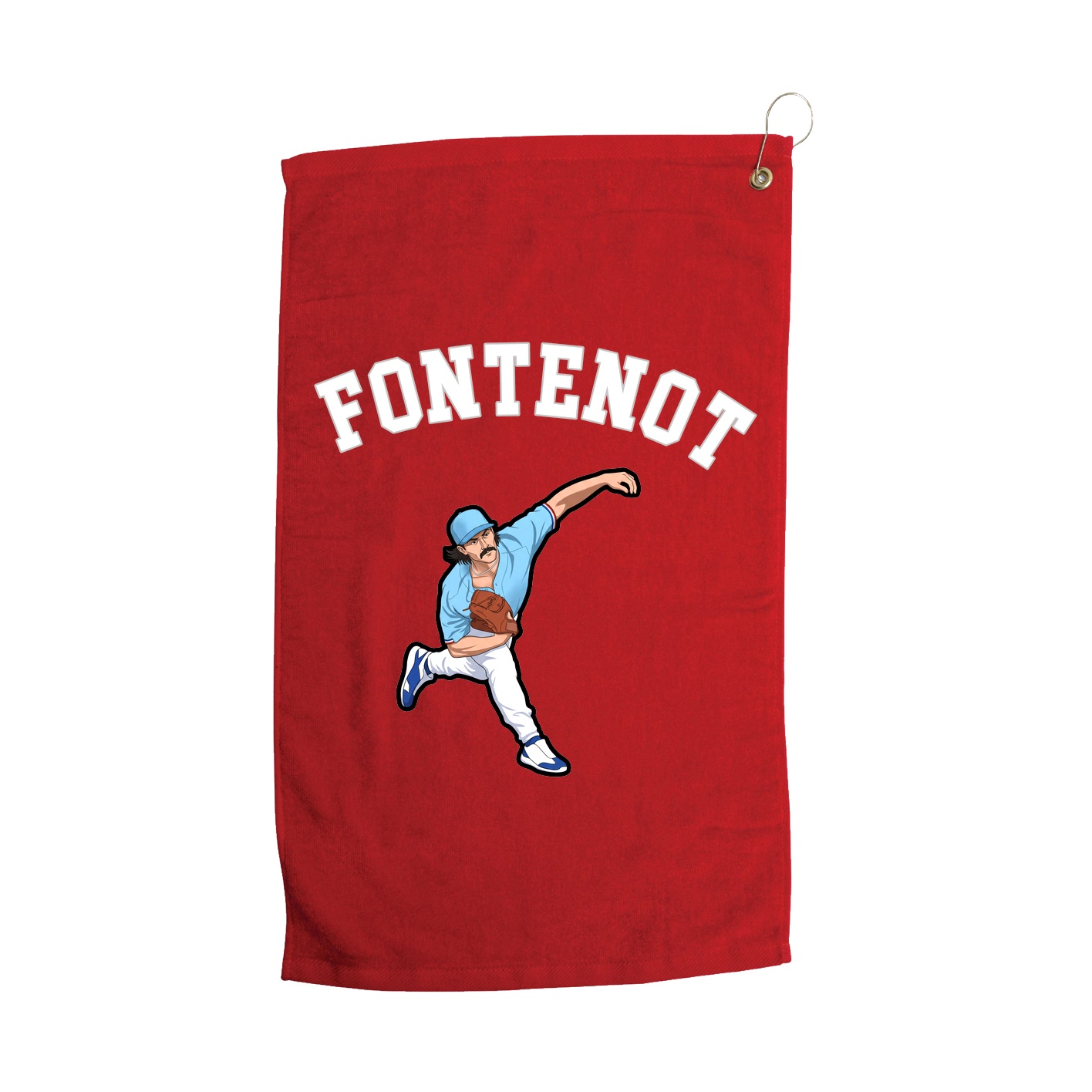 Golf Towel — Shirsey Arch in Red