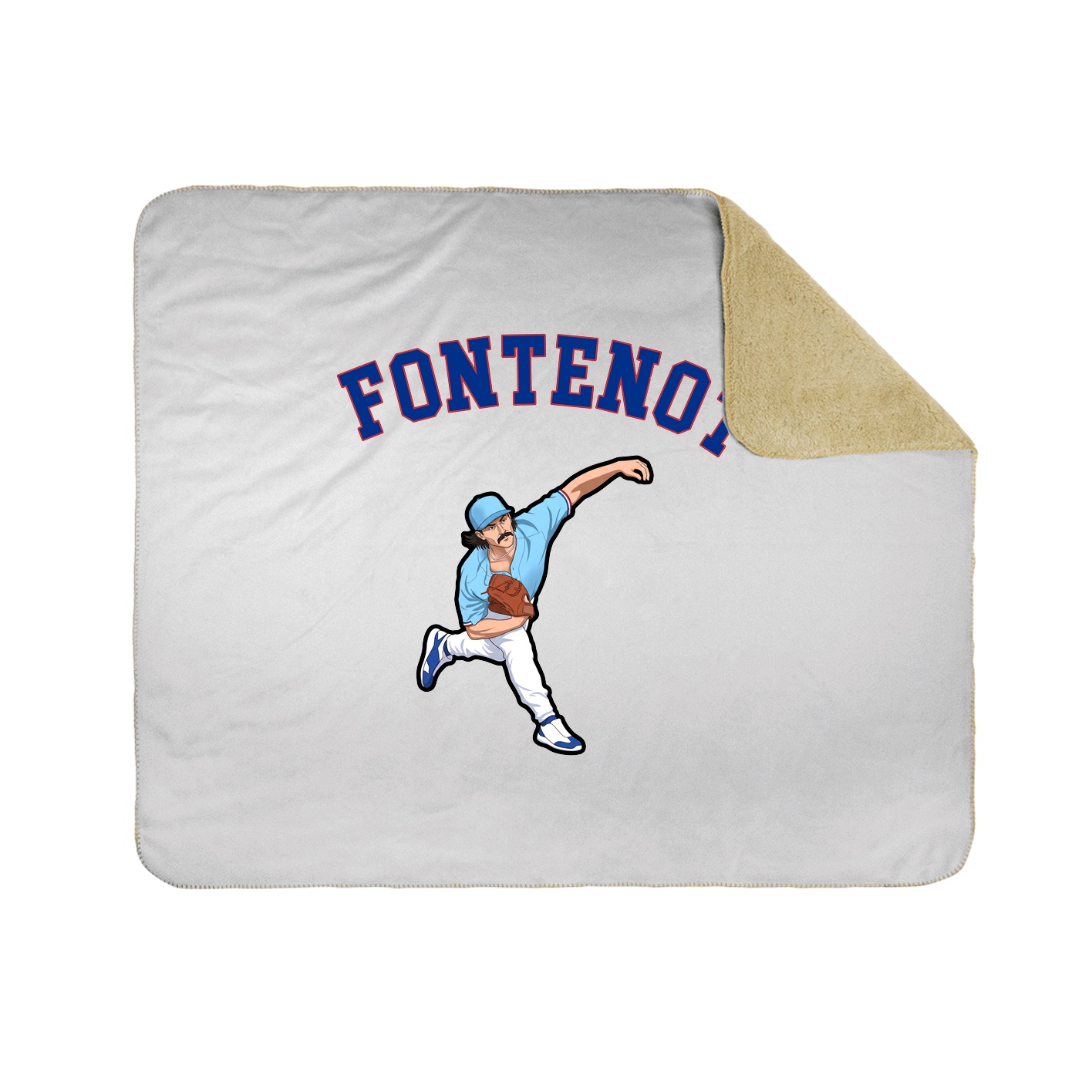 Throw Blanket — Shirsey Arch in White