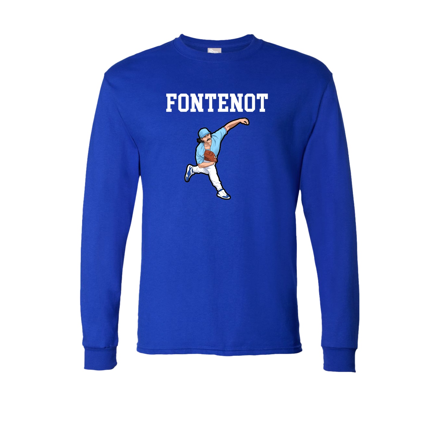 Long Sleeve Tee — Shirsey in Royal