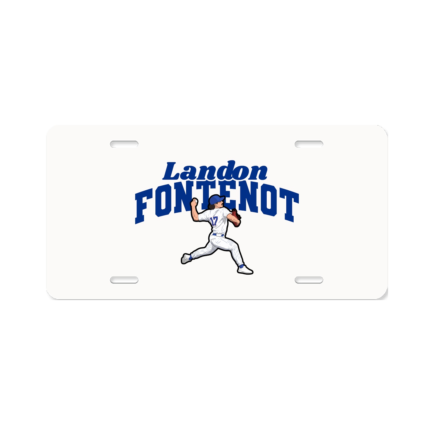 License Plate — Signature Arch in Classic