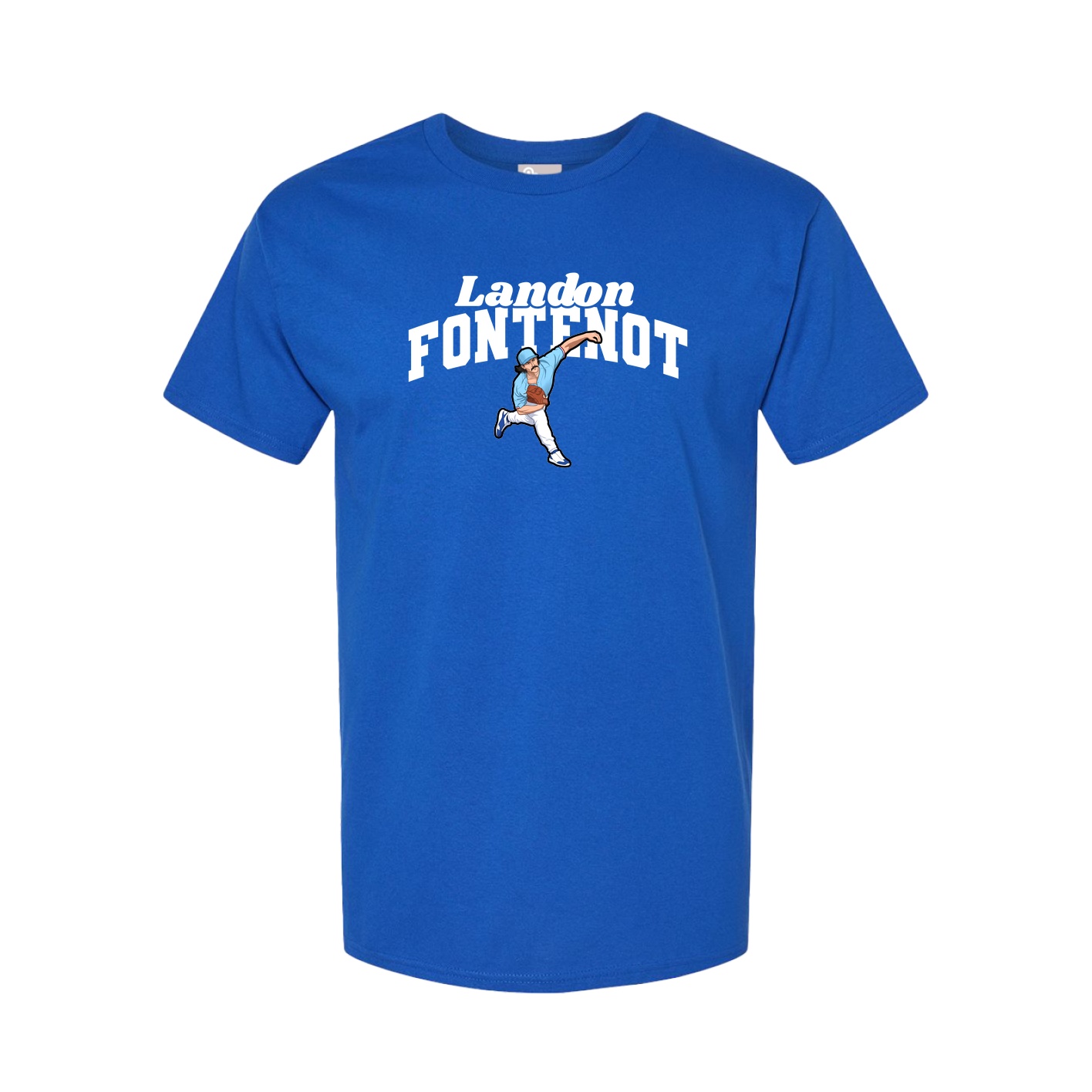 Youth Tee — Signature Arch in Royal