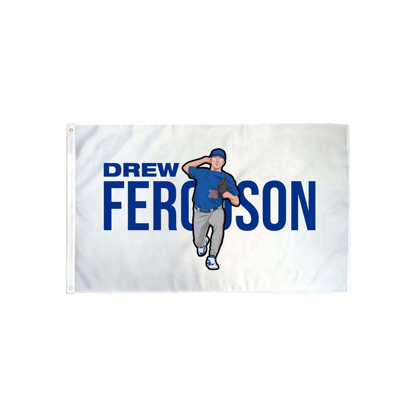 3x5 Flag — Player Name in Classic