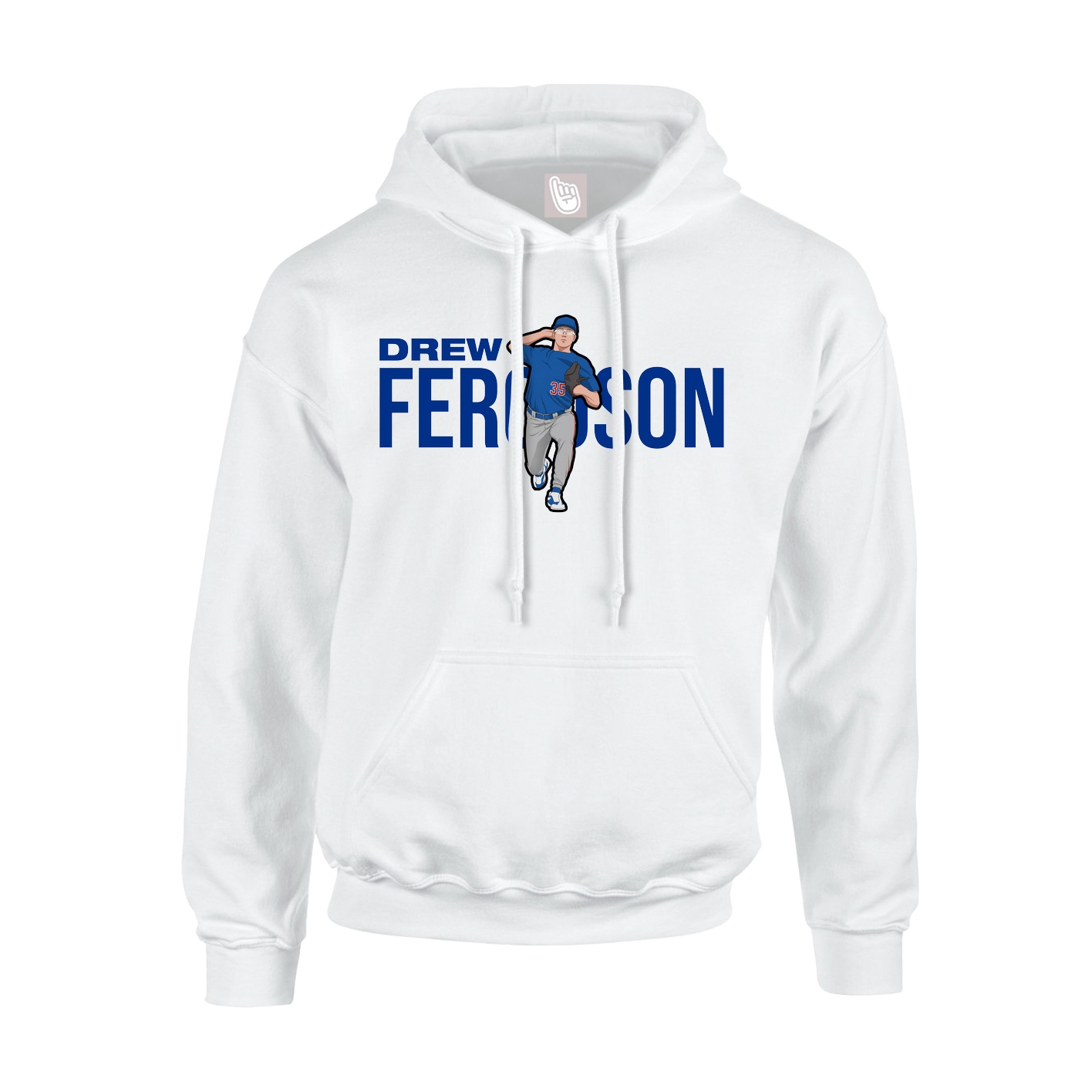 Hoodie — Player Name in White