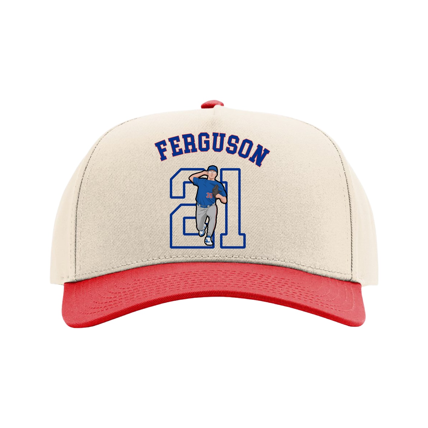 Full Fabric Five-Panel Champ Cap