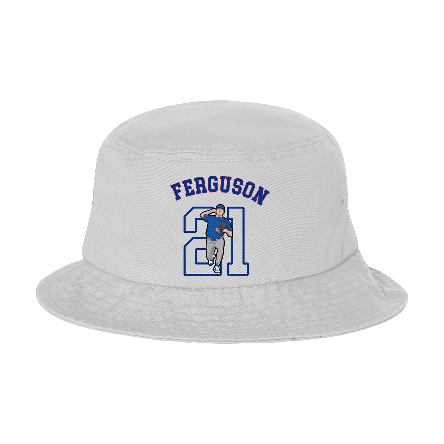 Bucket Cap — Shirsey Arch in White