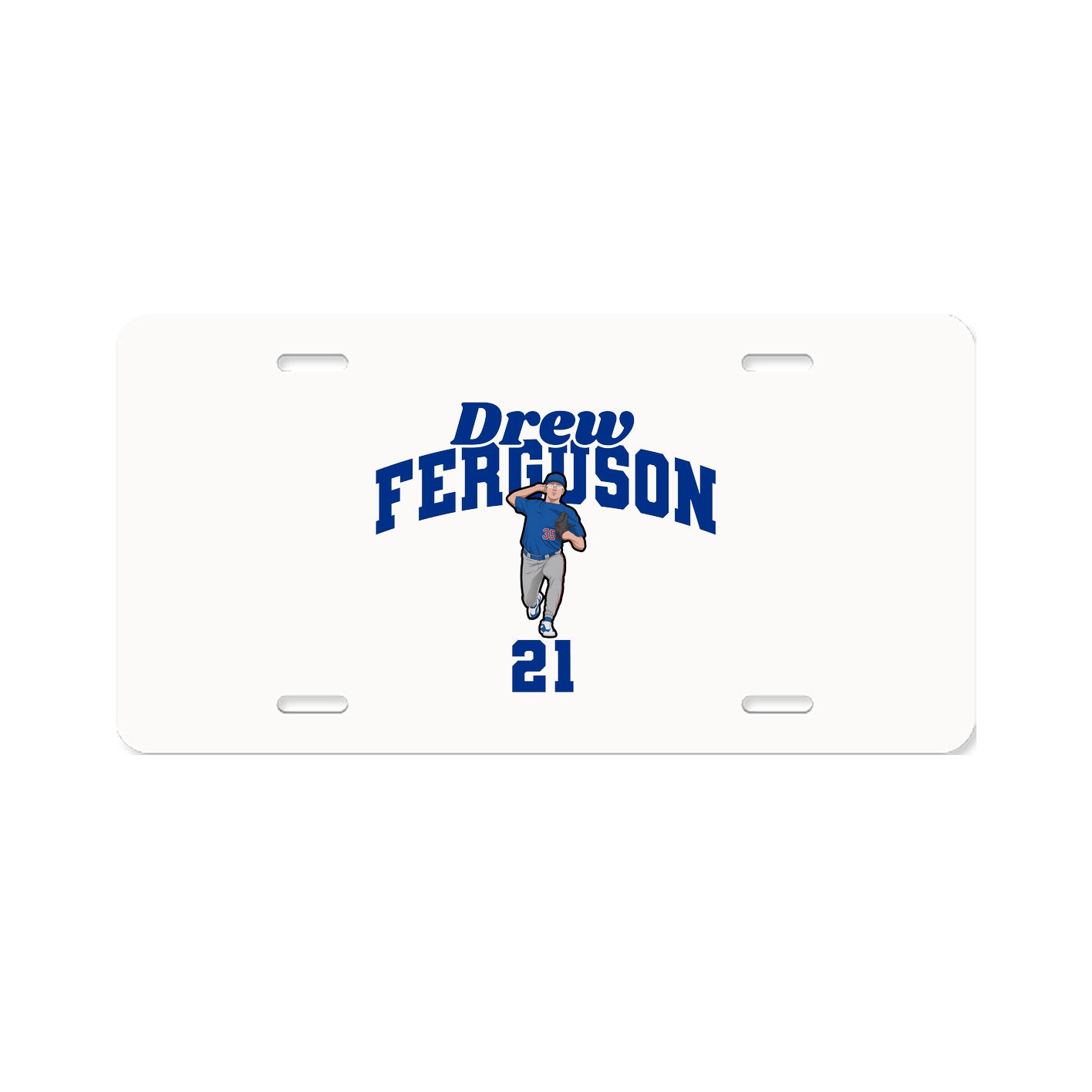 License Plate — Signature Arch in Classic