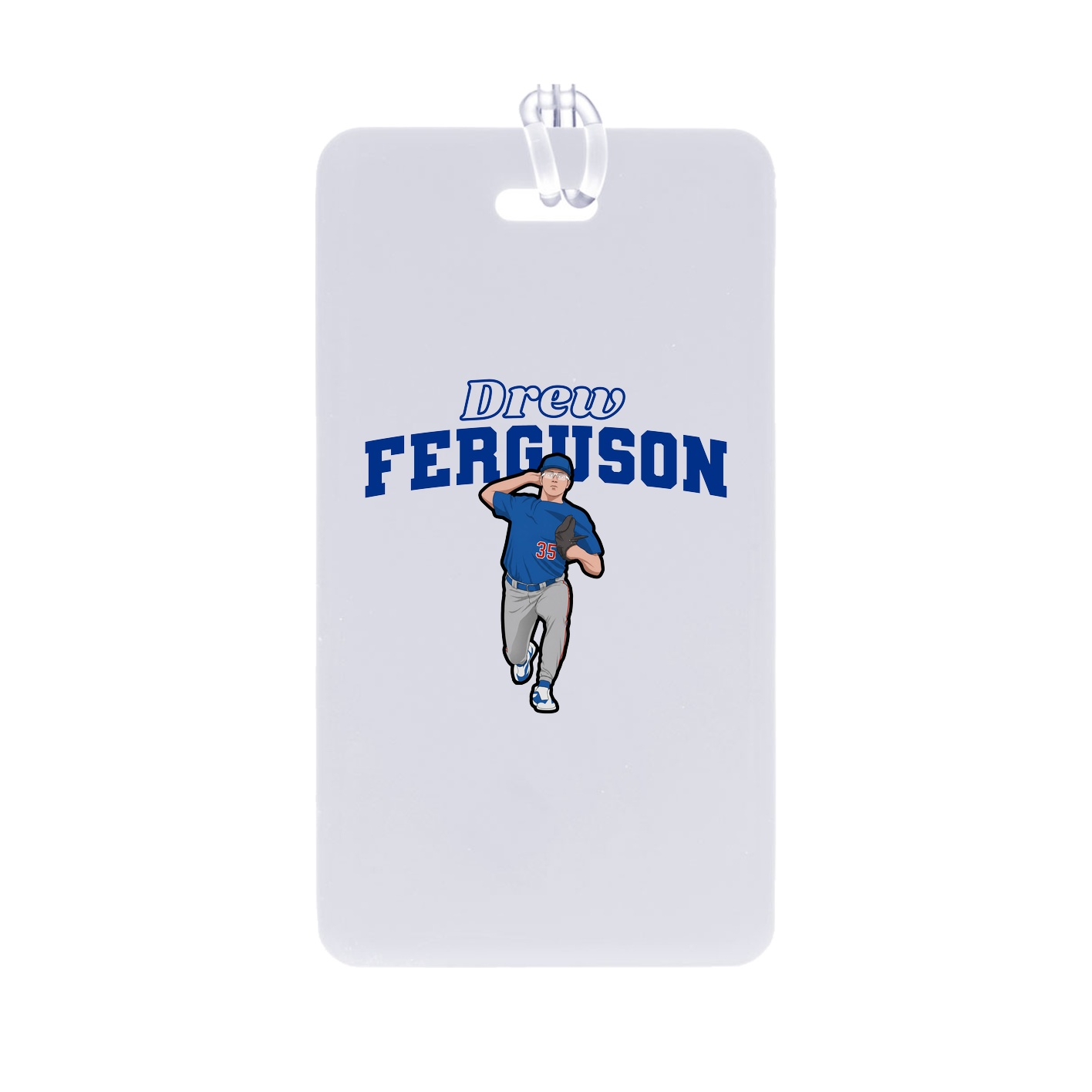Bag Tag — Name Arch in Classic