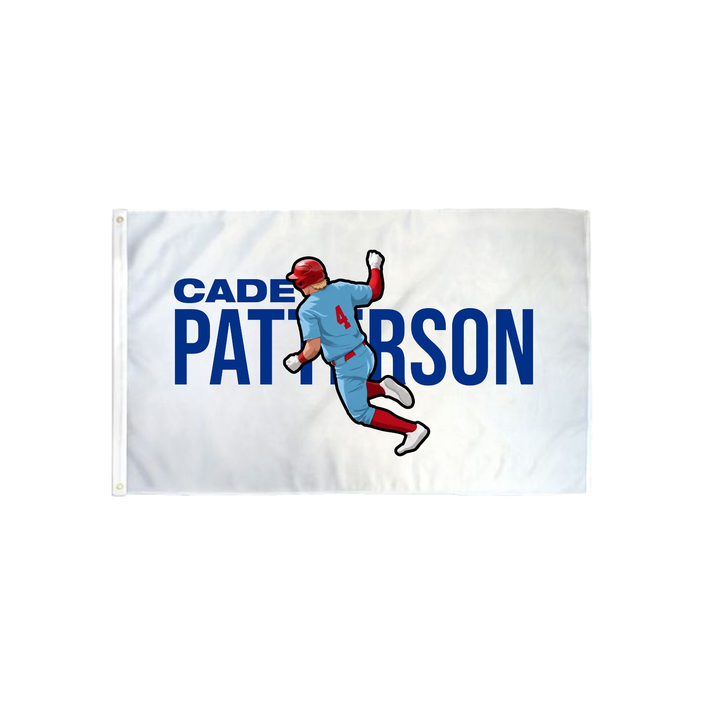 3x5 Flag — Player Name in Classic