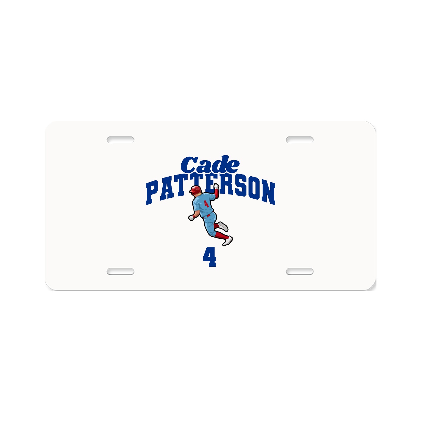 License Plate — Signature Arch in Classic