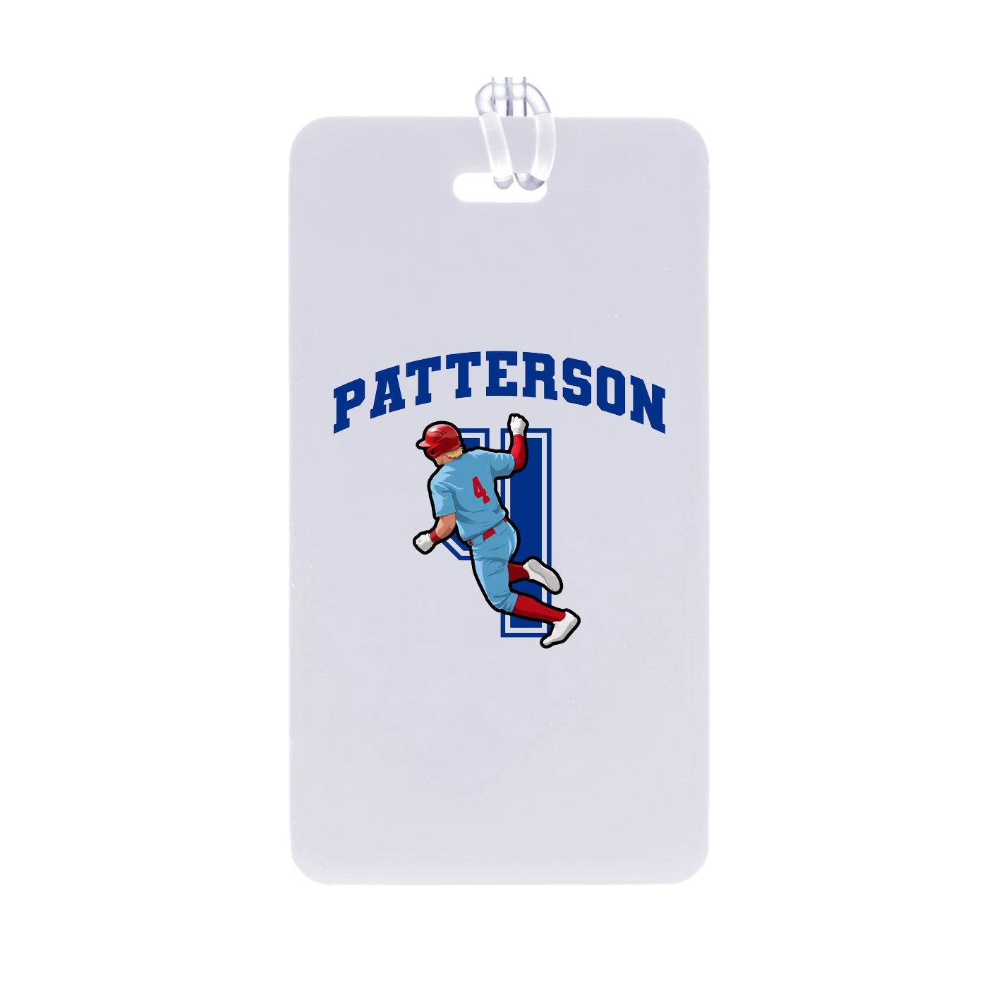 Bag Tag — Number in Classic