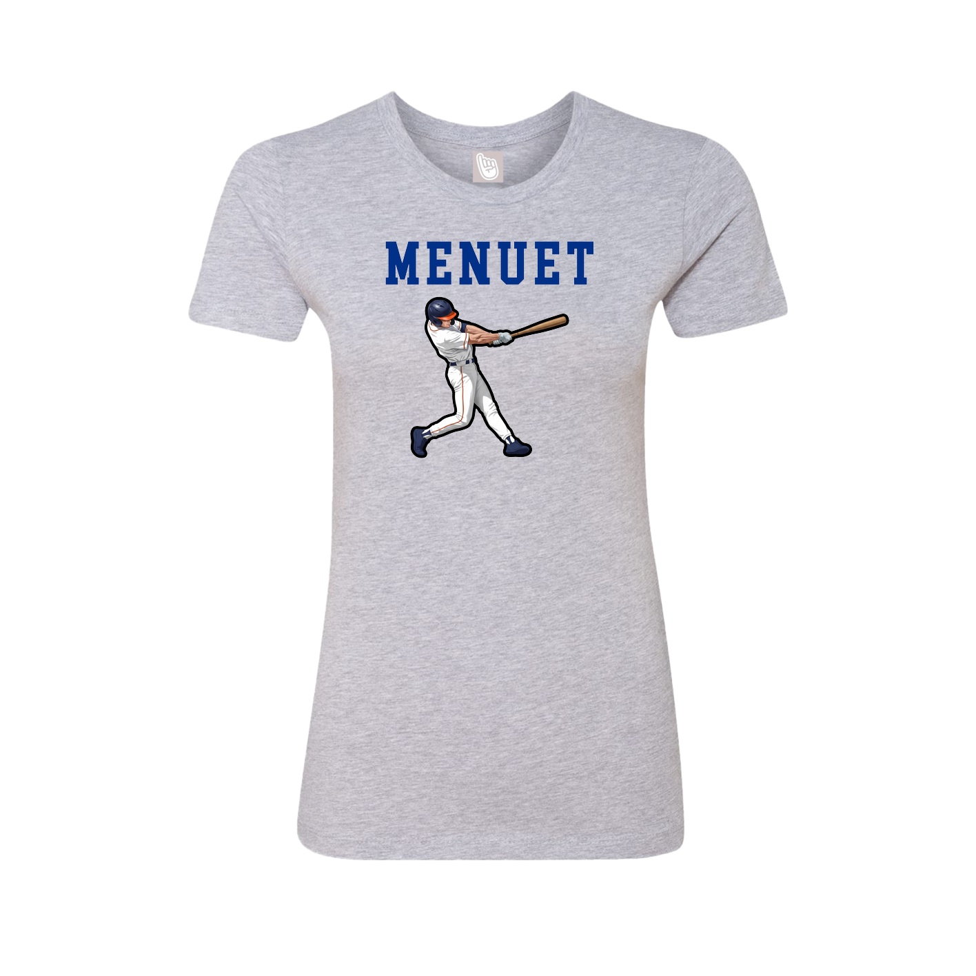 Fitted Women's Tee — Shirsey in Grey