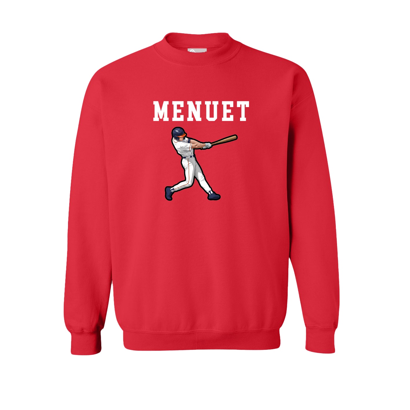 Fleece Crew — Shirsey in Red