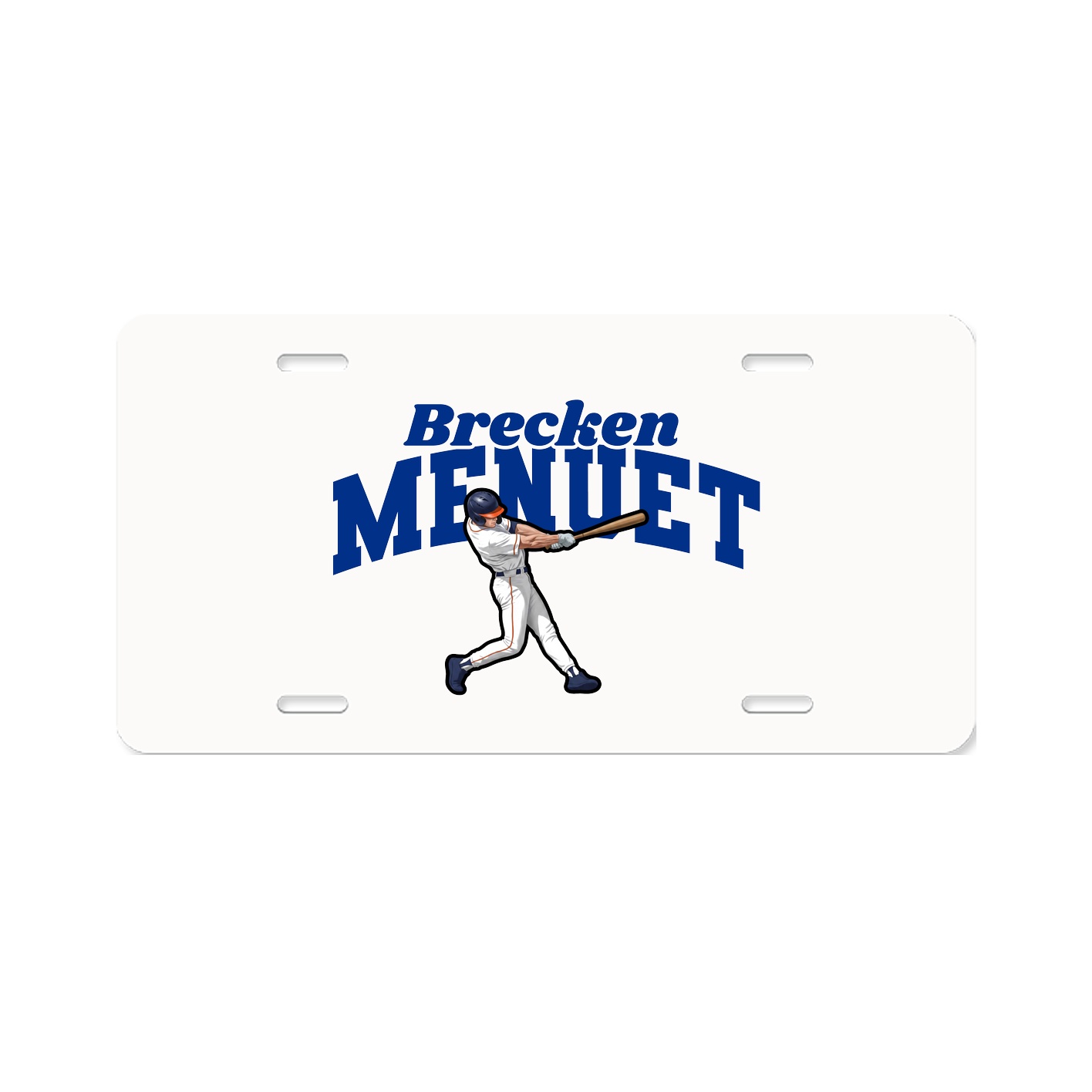 License Plate — Signature Arch in Classic