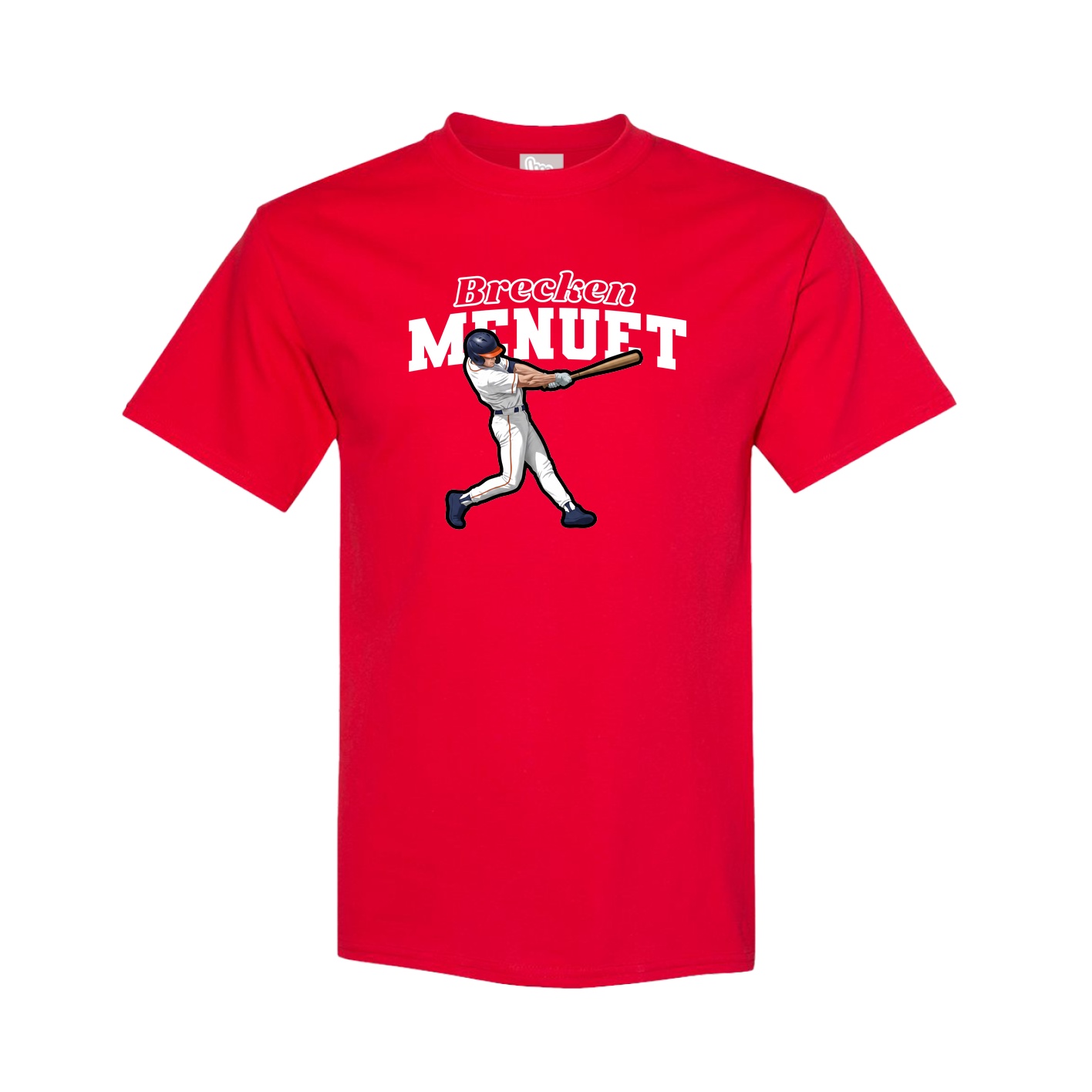 Tee — Name Arch in Red