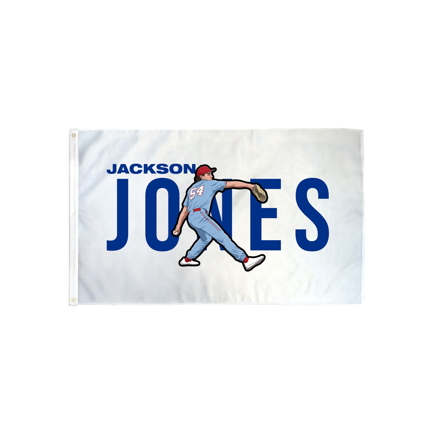 3x5 Flag — Player Name in Classic