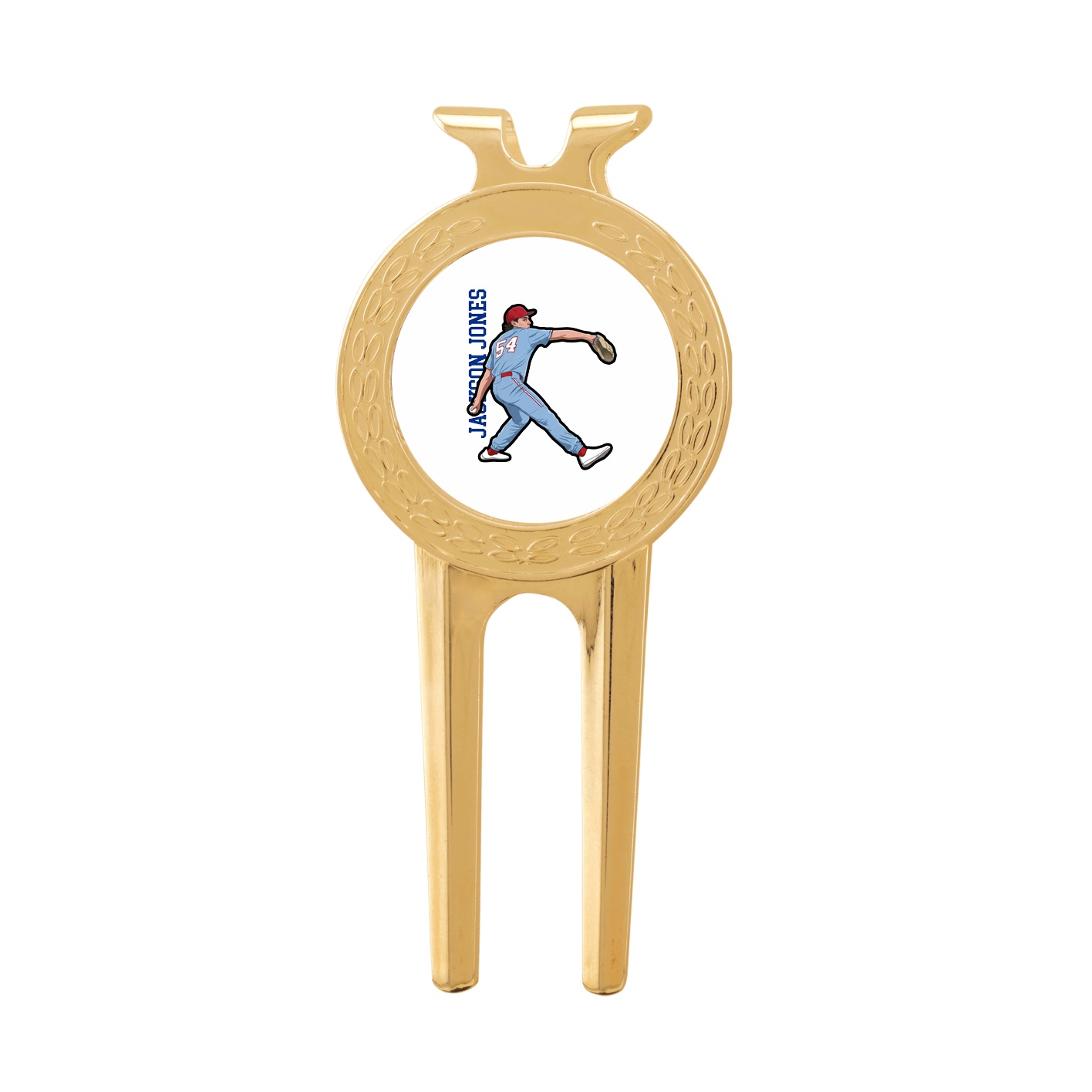 Divot Tool with Ball Marker — Name Vertical in Classic