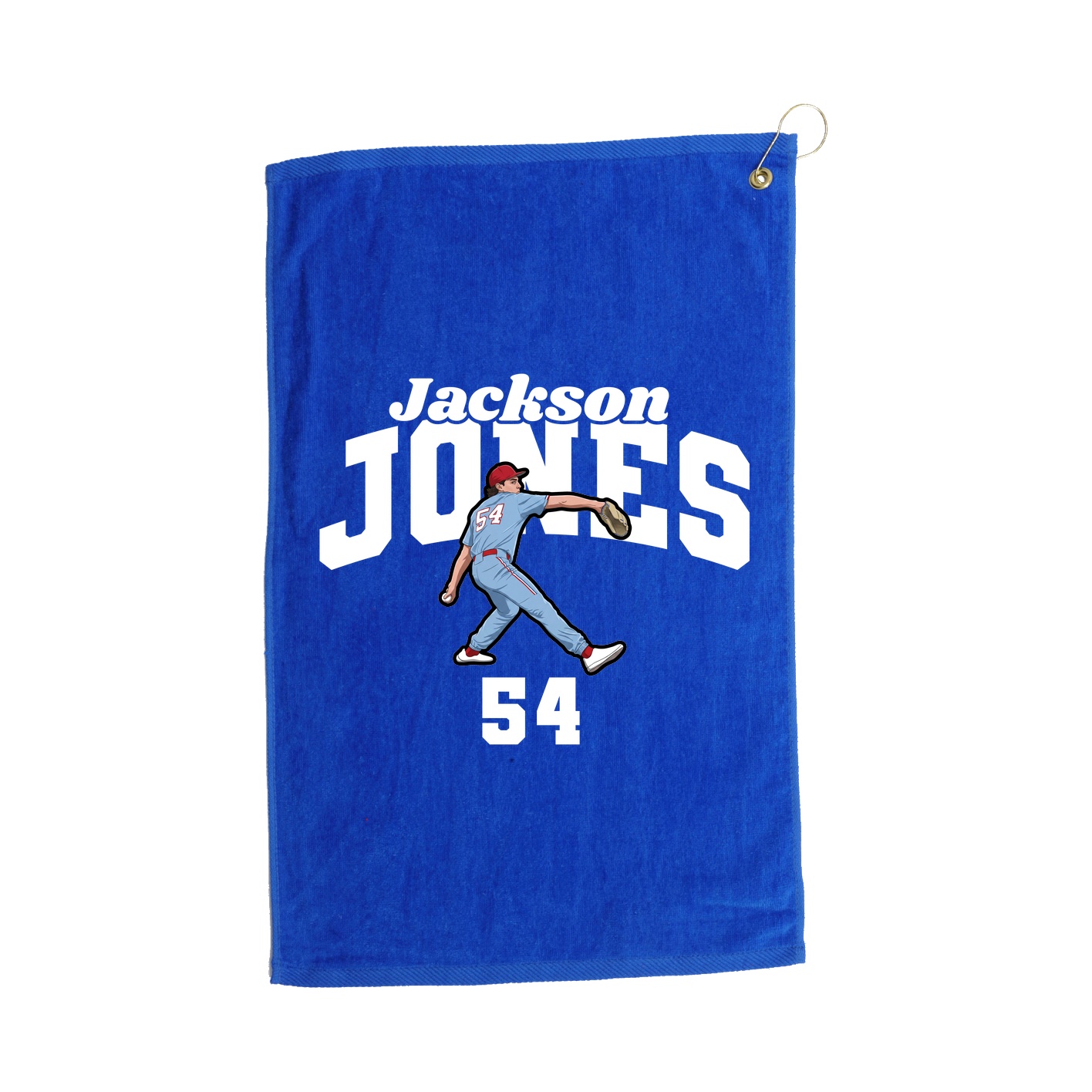 Golf Towel — Signature Arch in Royal