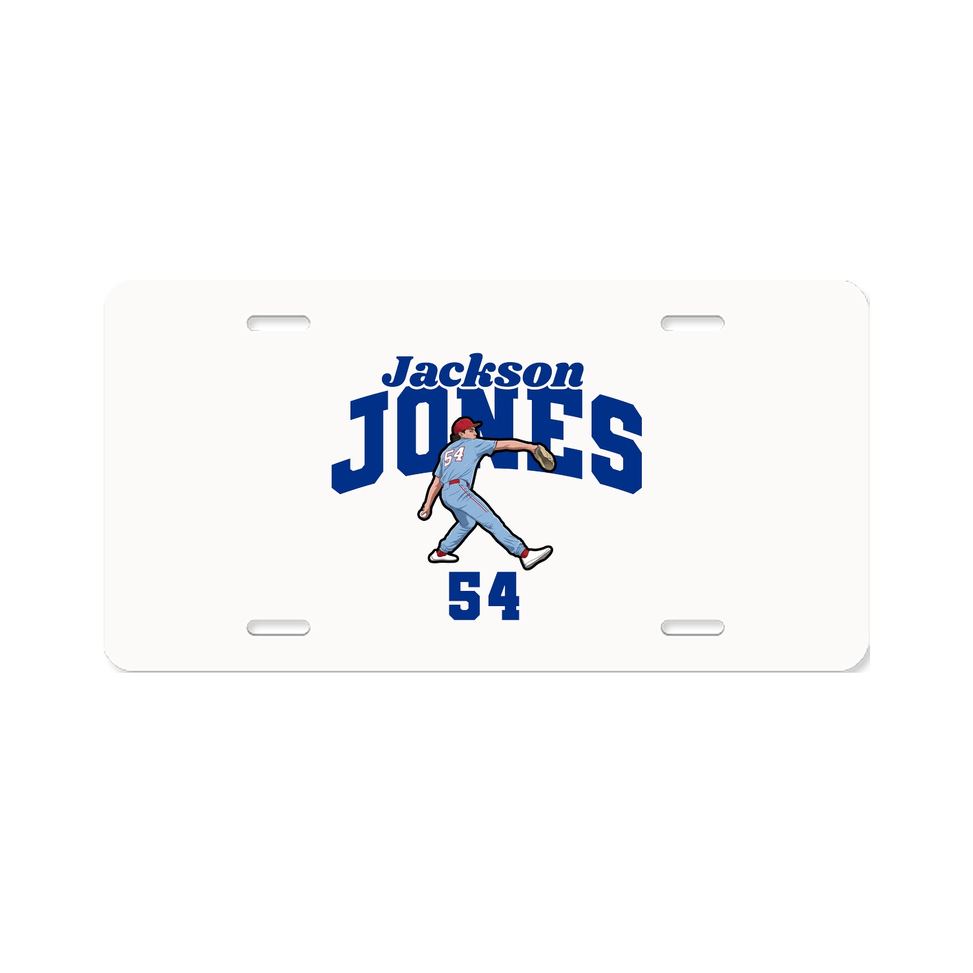 License Plate — Signature Arch in Classic