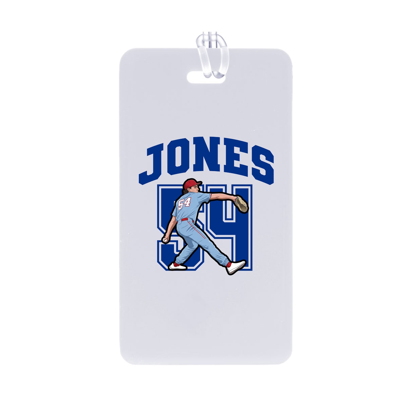 Bag Tag — Number in Classic