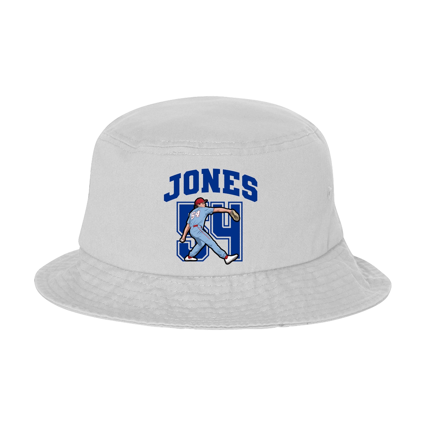 Bucket Cap — Number in White