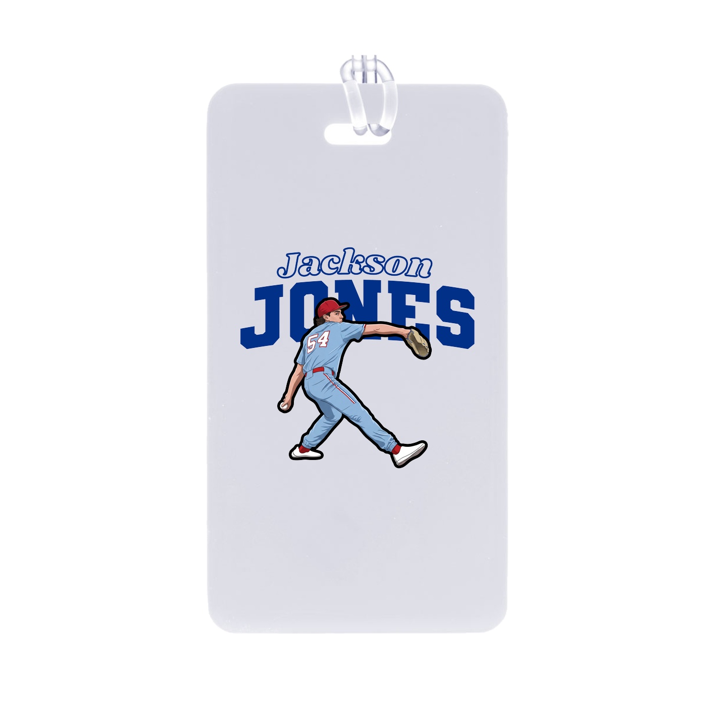 Bag Tag — Name Arch in Classic