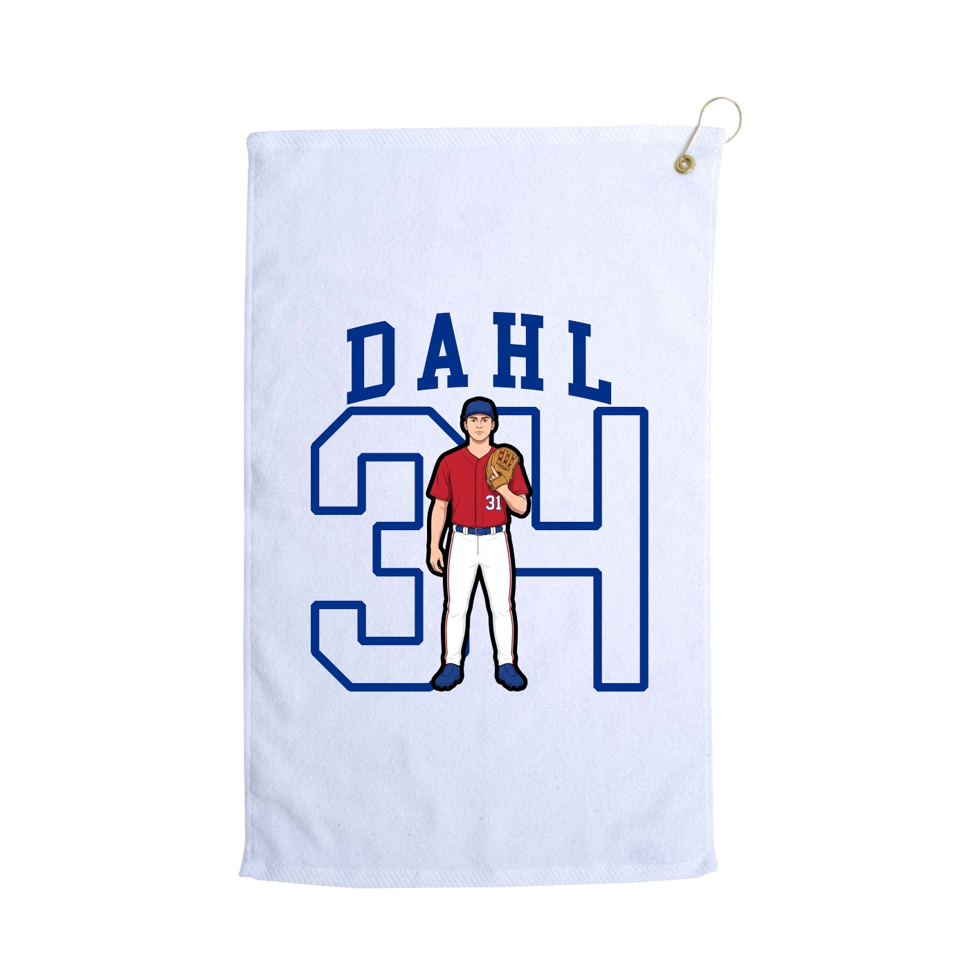Golf Towel — Shirsey in White