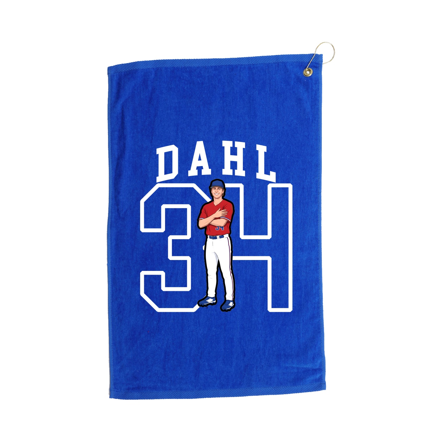 Golf Towel — Shirsey in Royal
