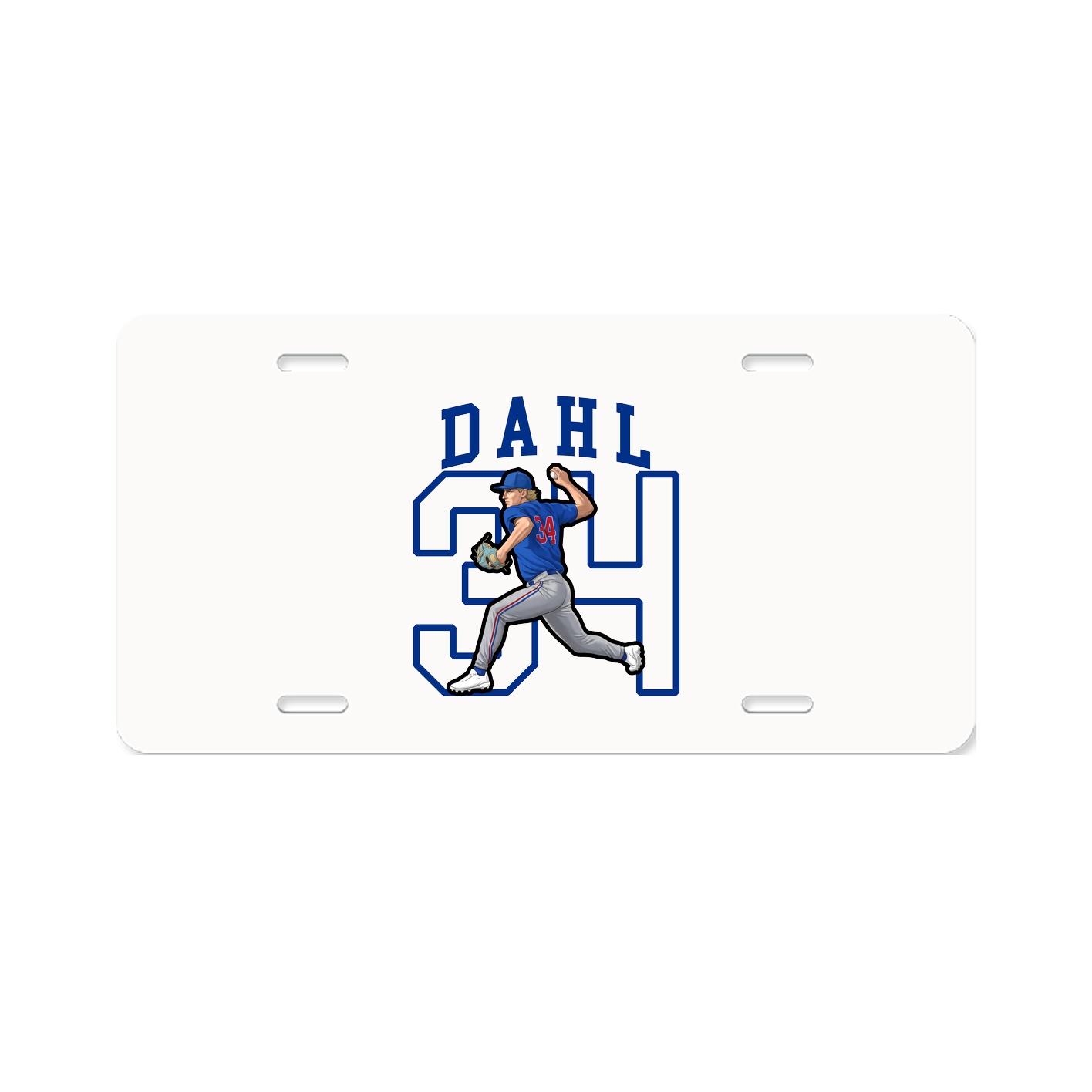 Aluminum License Plate