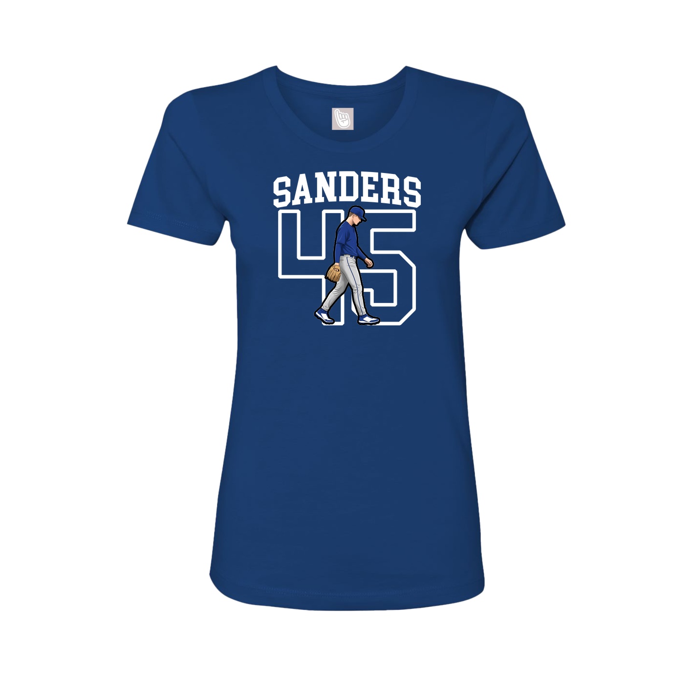Fitted Women's Tee — Shirsey in Royal