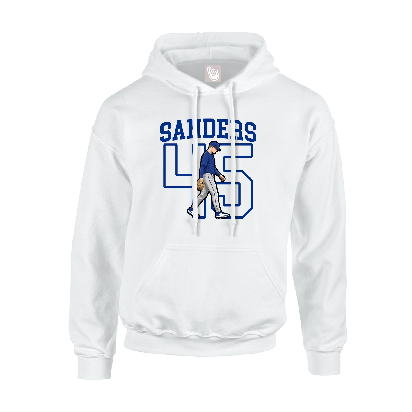 Hoodie — Shirsey in White