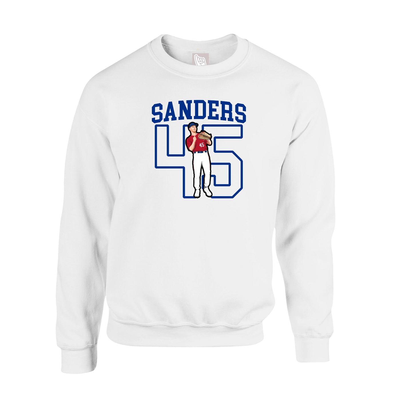 Fleece Crew — Shirsey in White