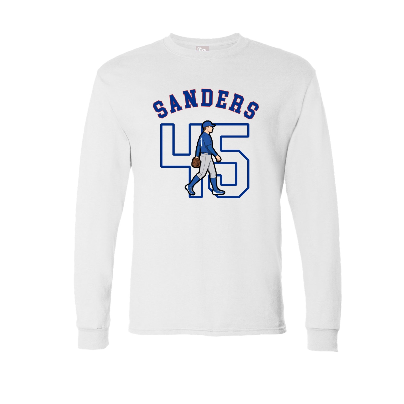 Long Sleeve Tee — Shirsey Arch in White