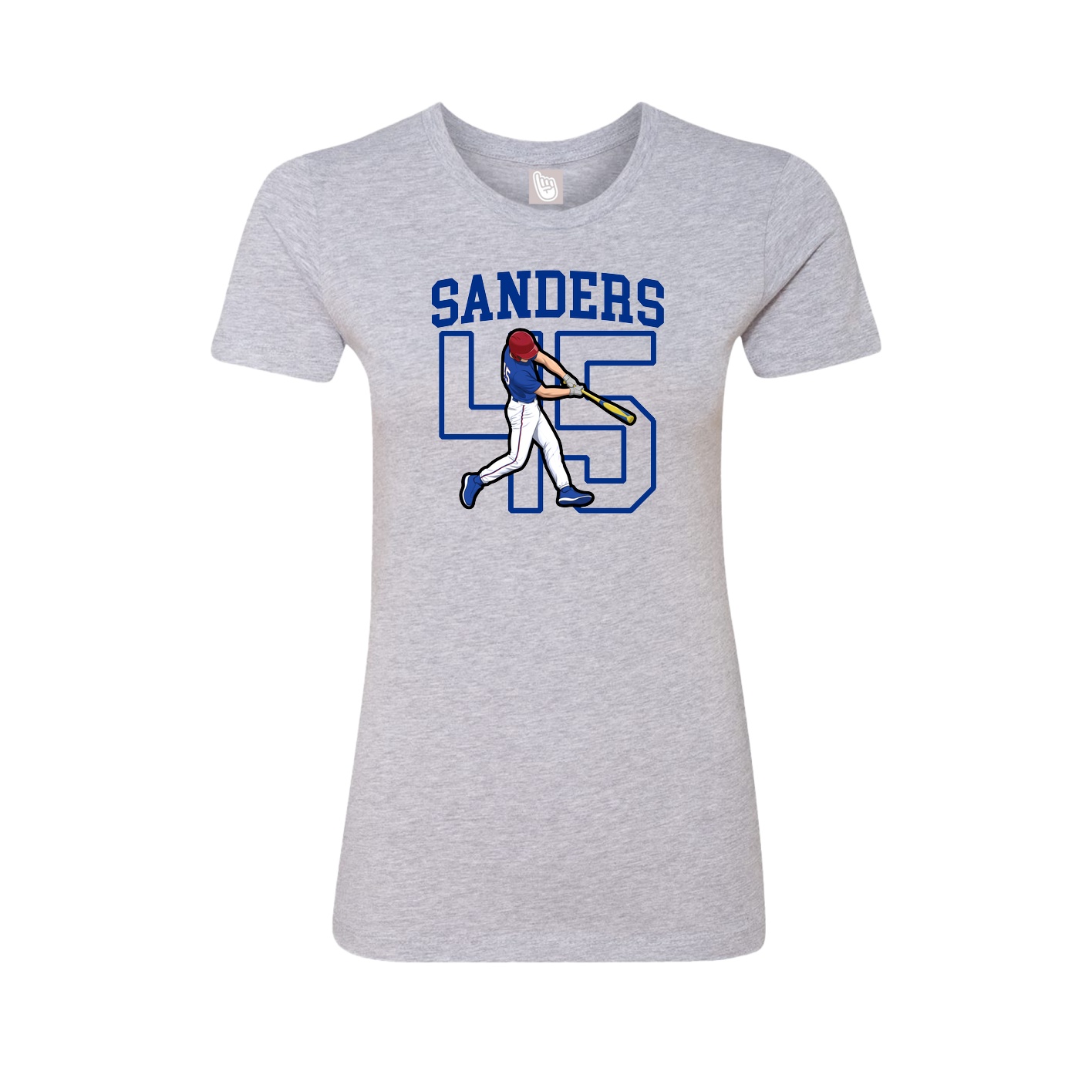 Fitted Women's Tee — Shirsey in Grey