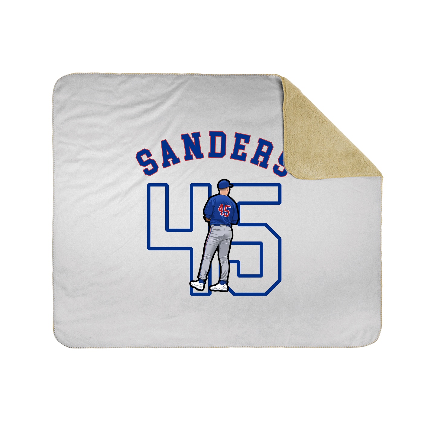 Throw Blanket — Shirsey Arch in White