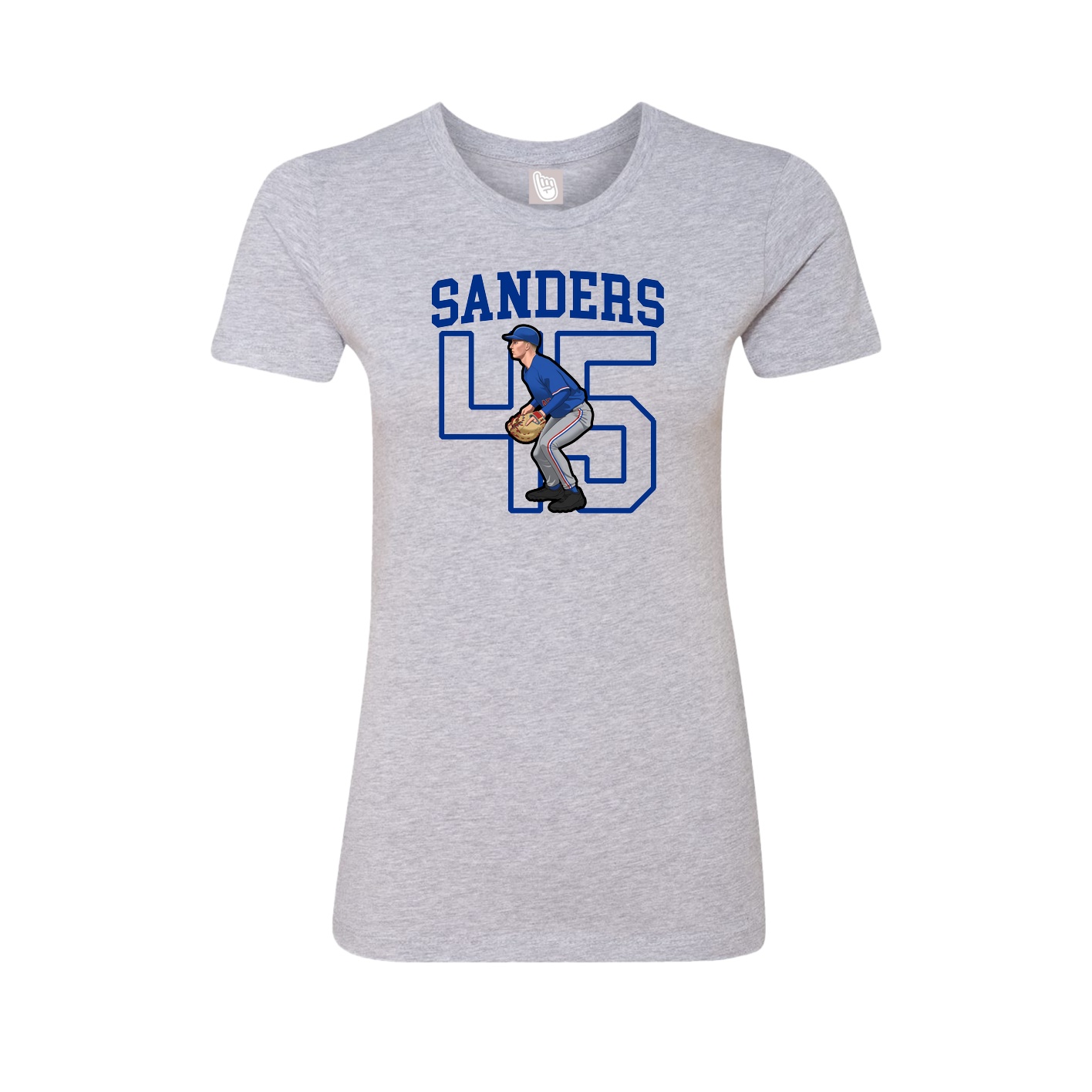 Fitted Women's Tee — Shirsey in Grey