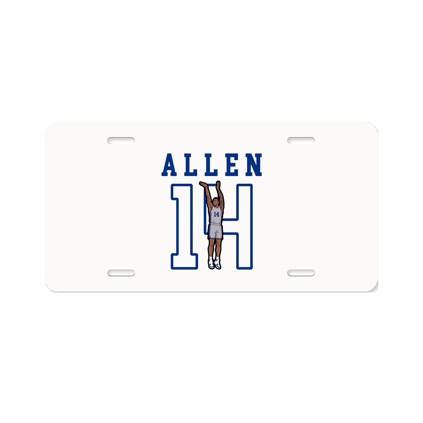 License Plate — Shirsey in Classic