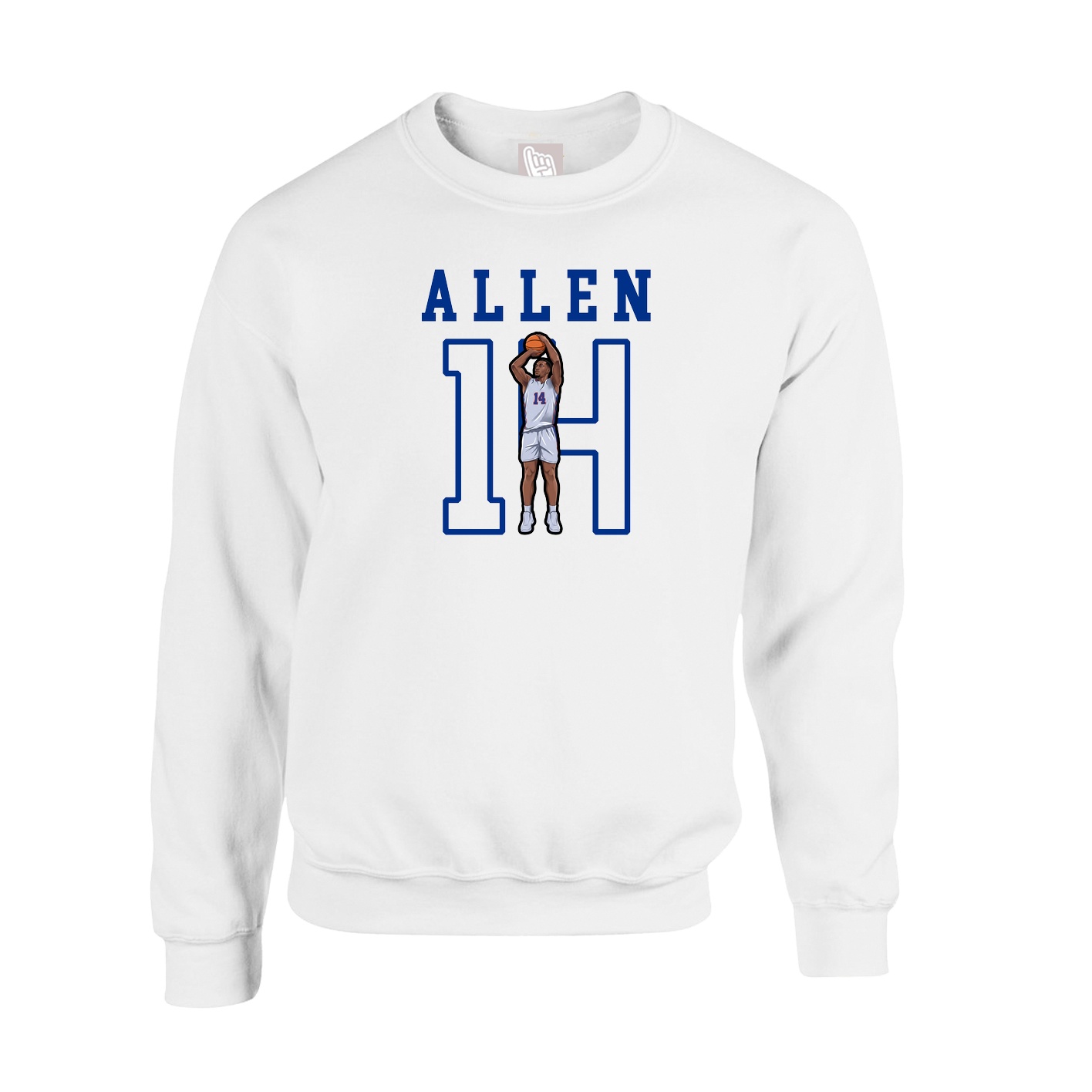 Fleece Crew — Shirsey in White