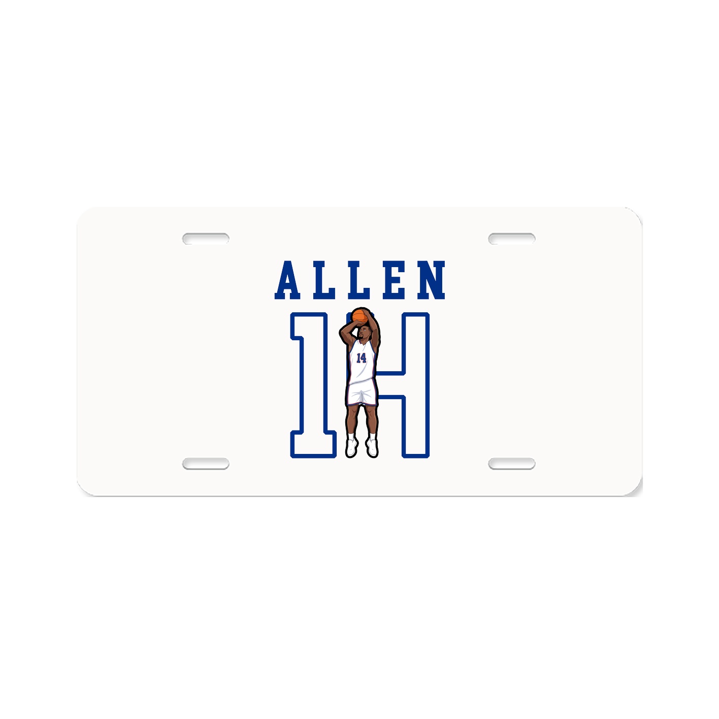 License Plate — Shirsey in Classic