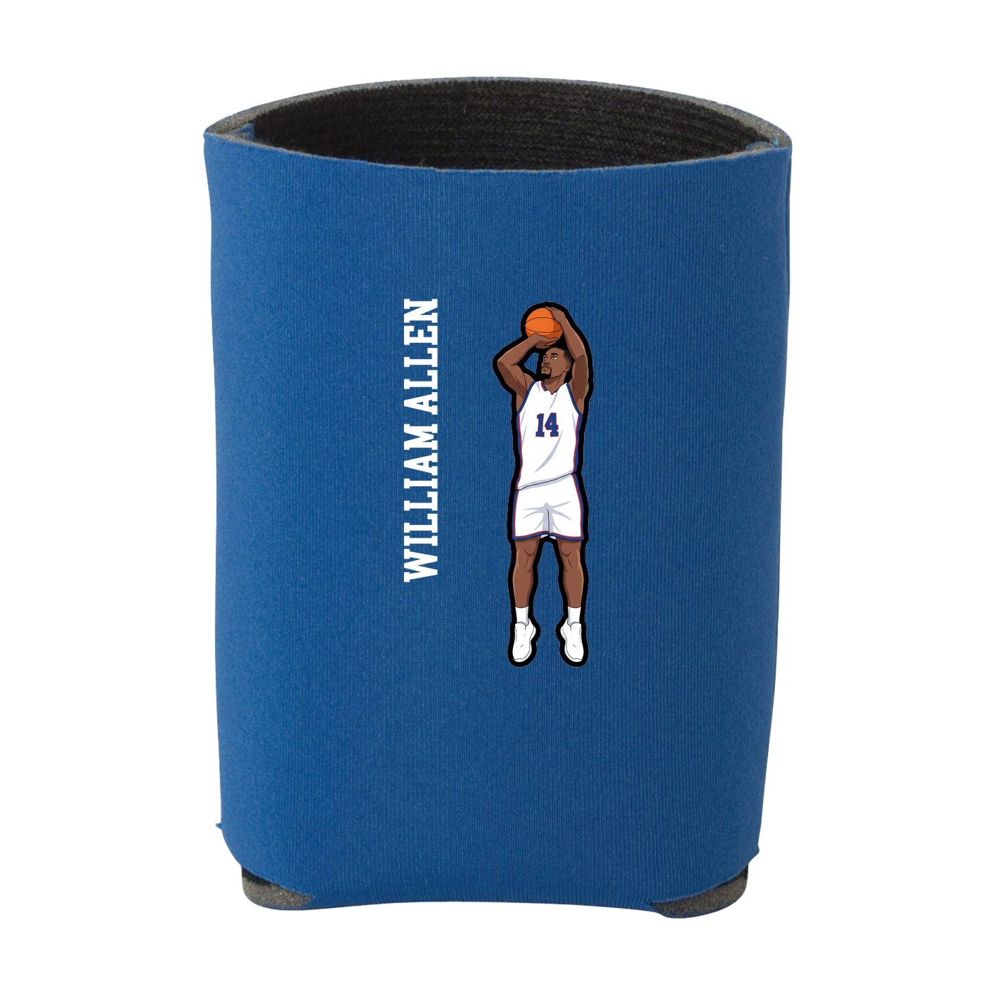Can Holder — Name Vertical in Royal
