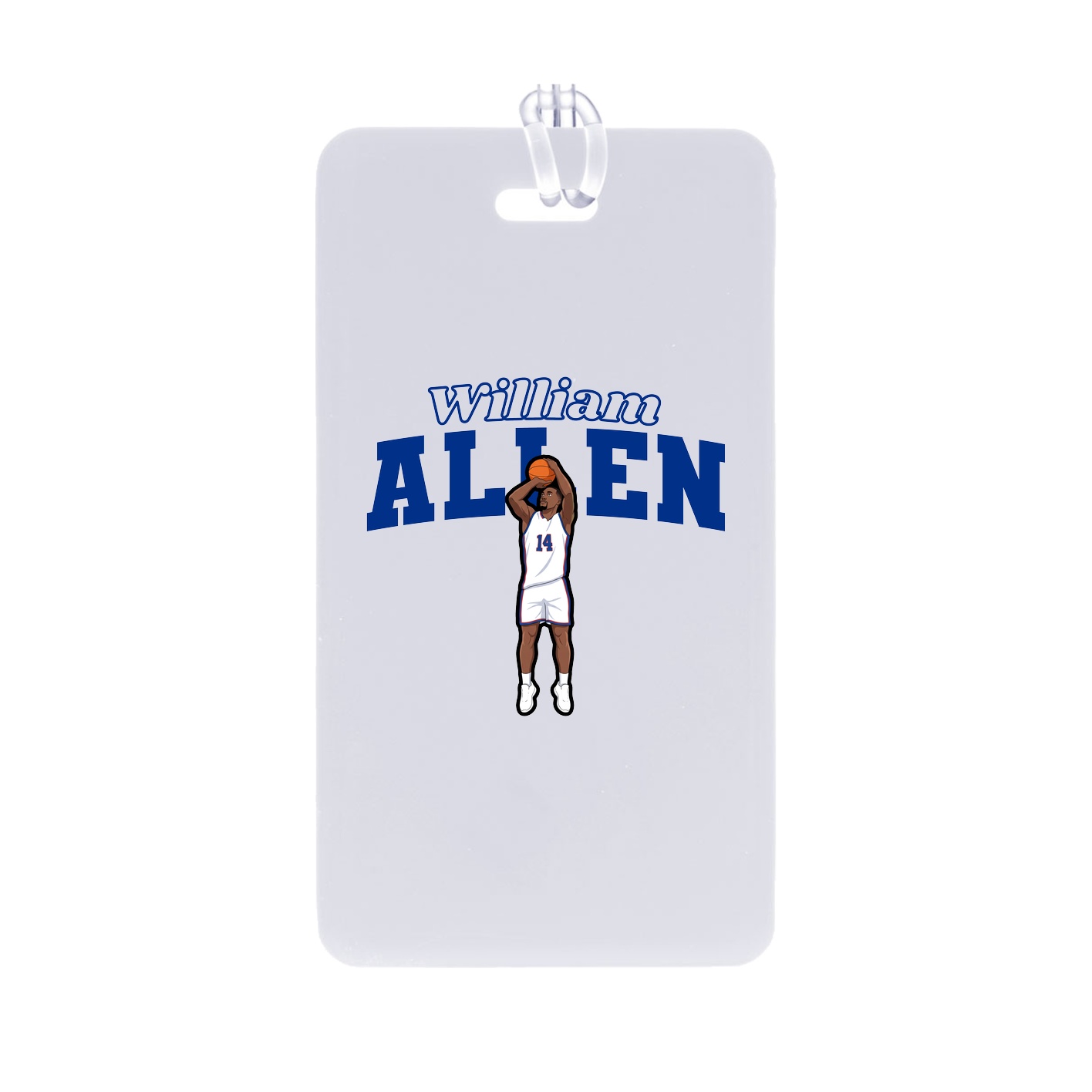 Bag Tag — Name Arch in Classic