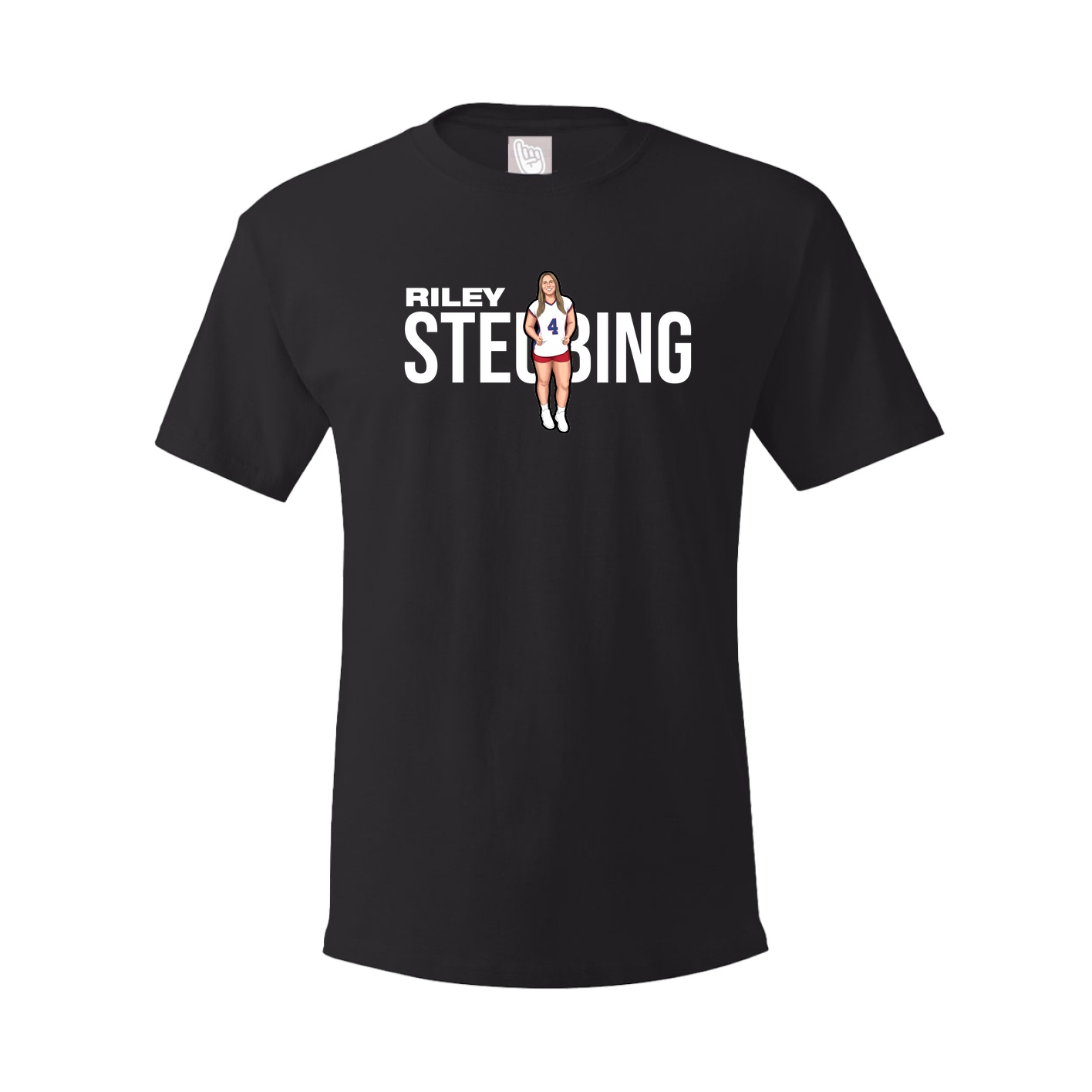 Youth Tee — Player Name in Black