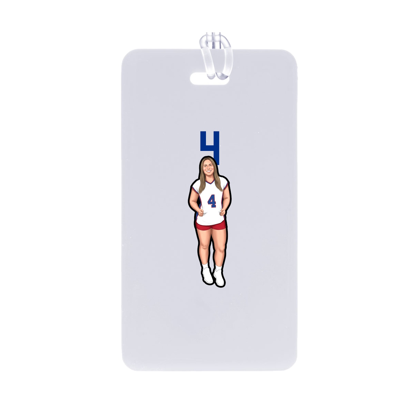 Bag Tag — Number Top in Classic